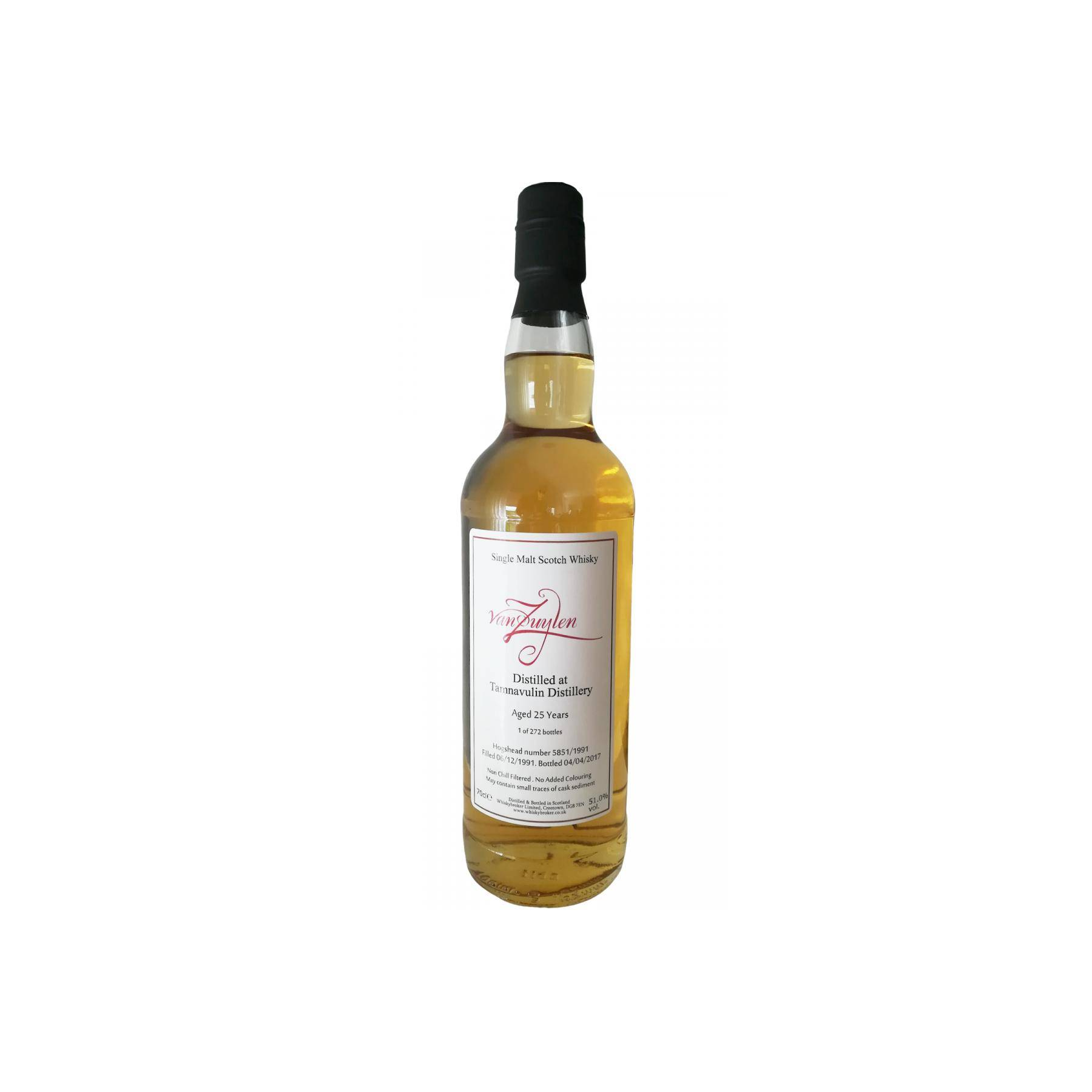 Tamnavulin 1991 25 Years Single Malt Whisky