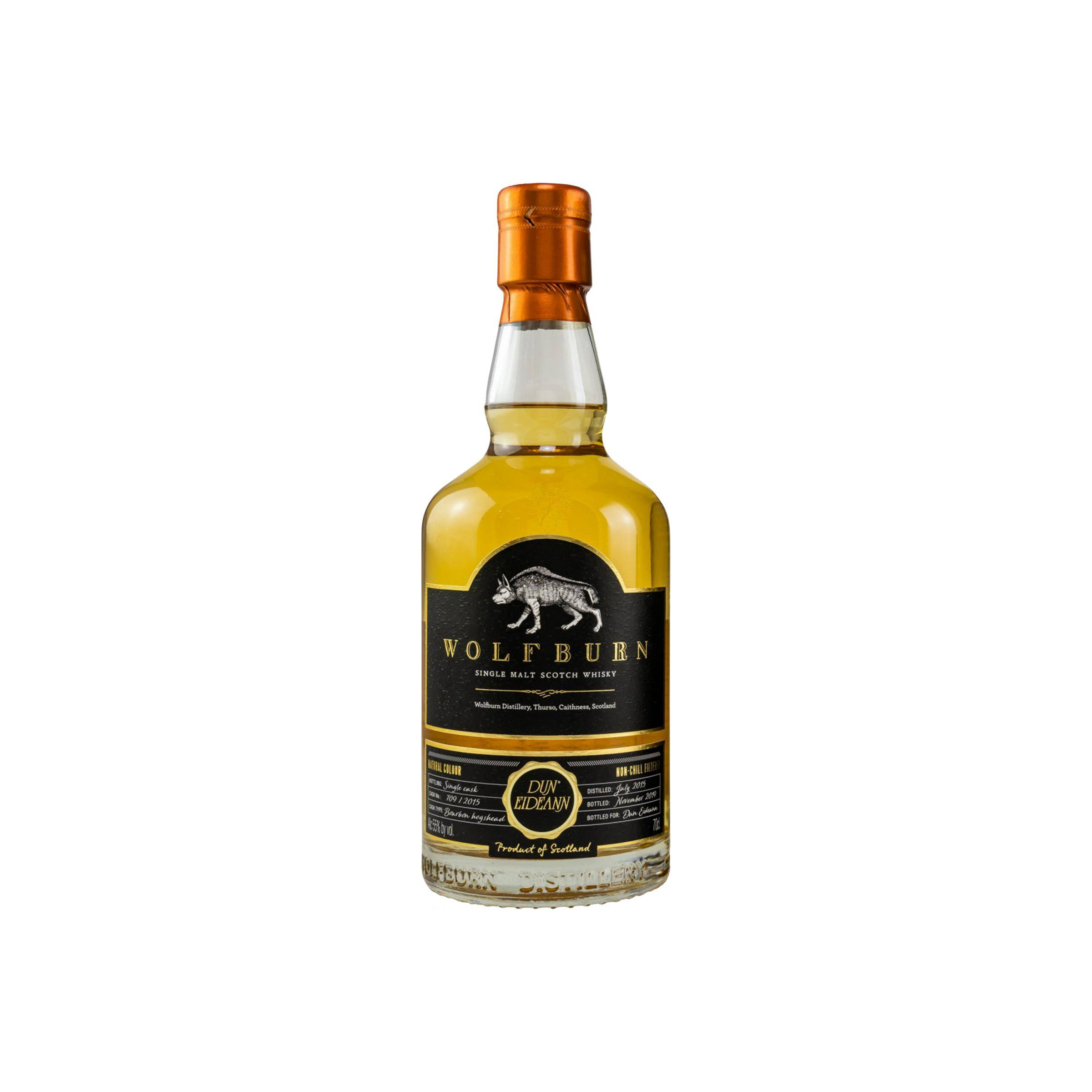 Wolfburn Single Cask 2015 4 Years Single Malt Whisky