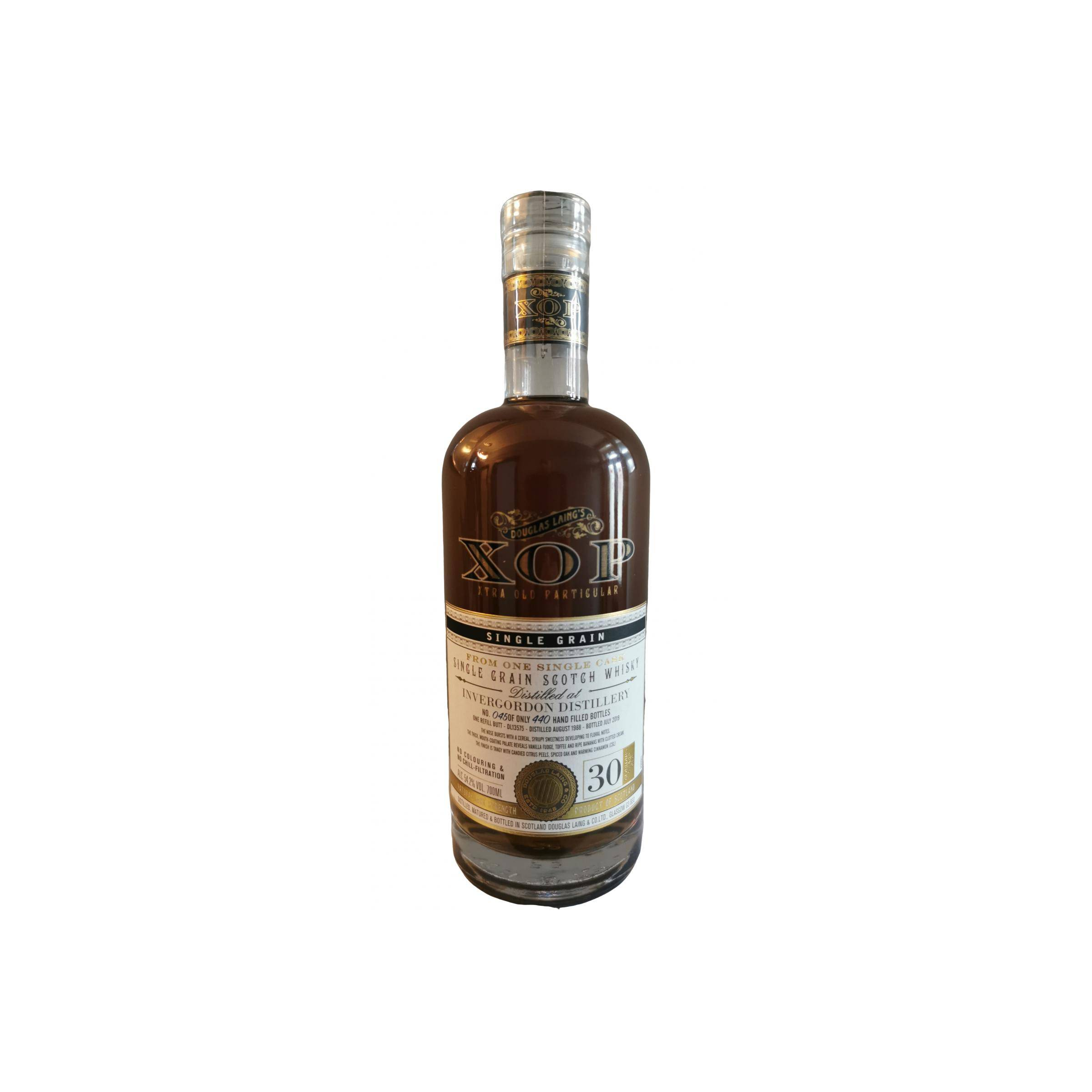 Invergordon 1988 30 Years Single Grain Whisky