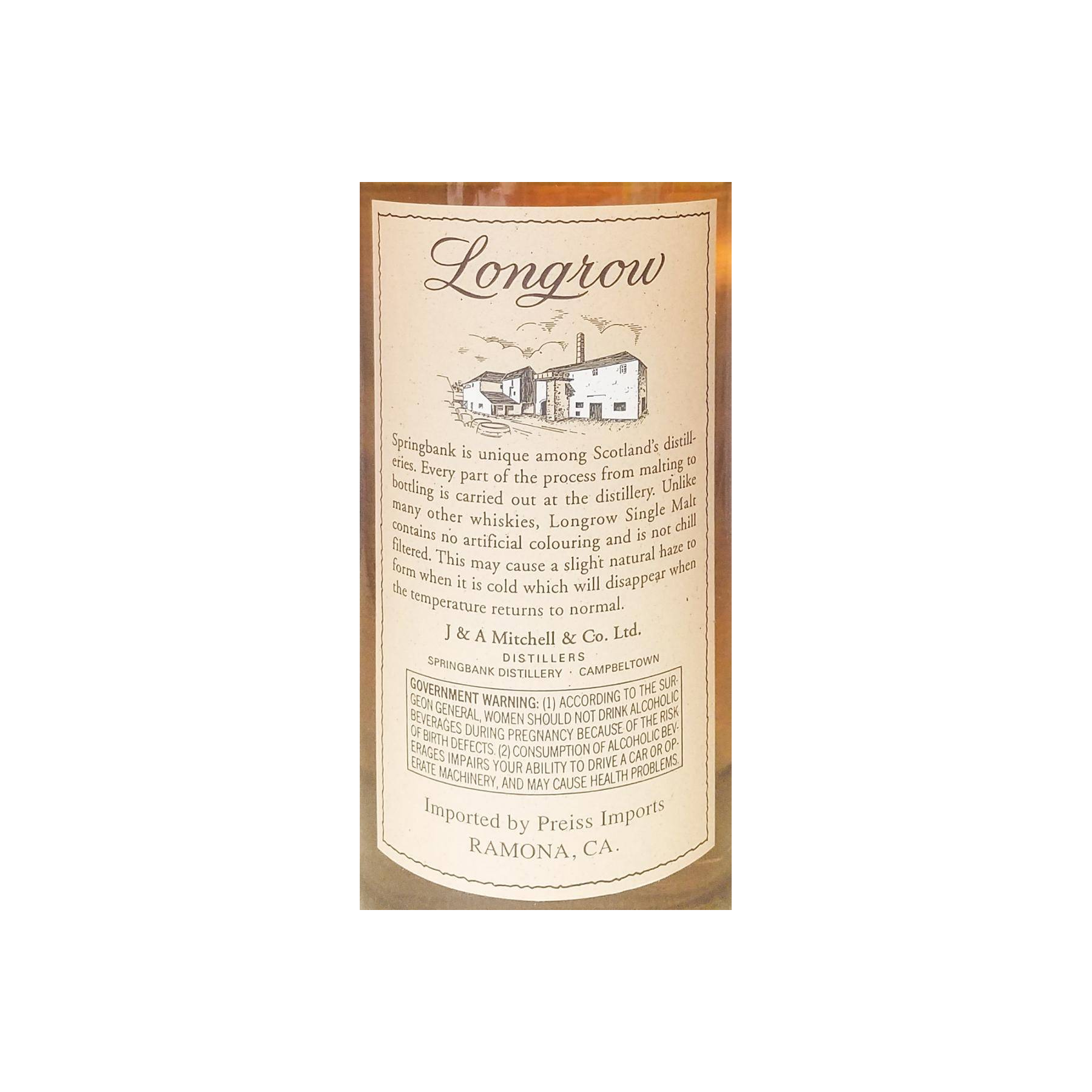 Longrow 10 Years Single Malt Whisky 2