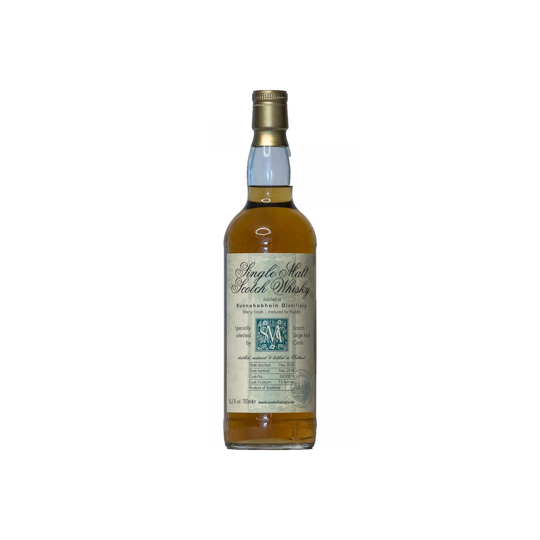 Bunnahabhain 2008 9 Years Single Malt Whisky