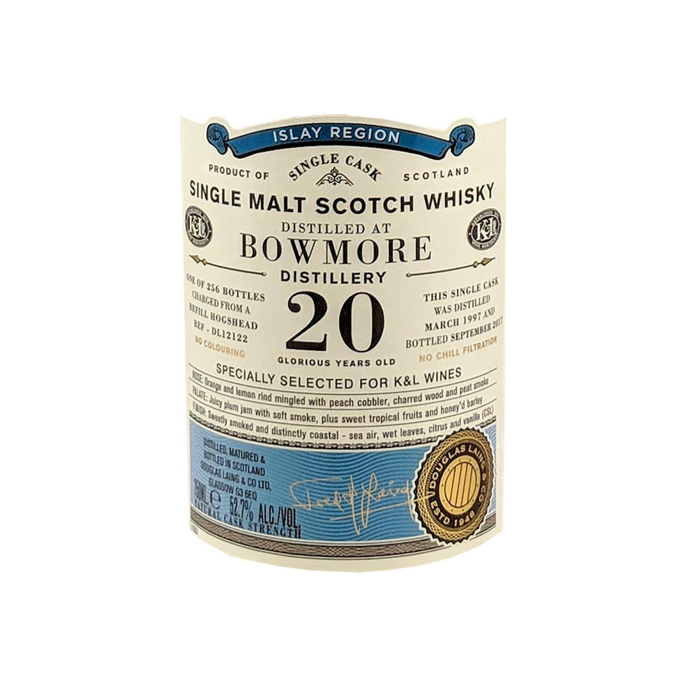 Bowmore Old Particular 1997 20 Years Single Malt Whisky 3