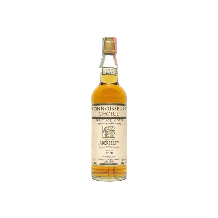 Aberfeldy Connoisseurs Choice 1978 20 Years Single Malt Whisky