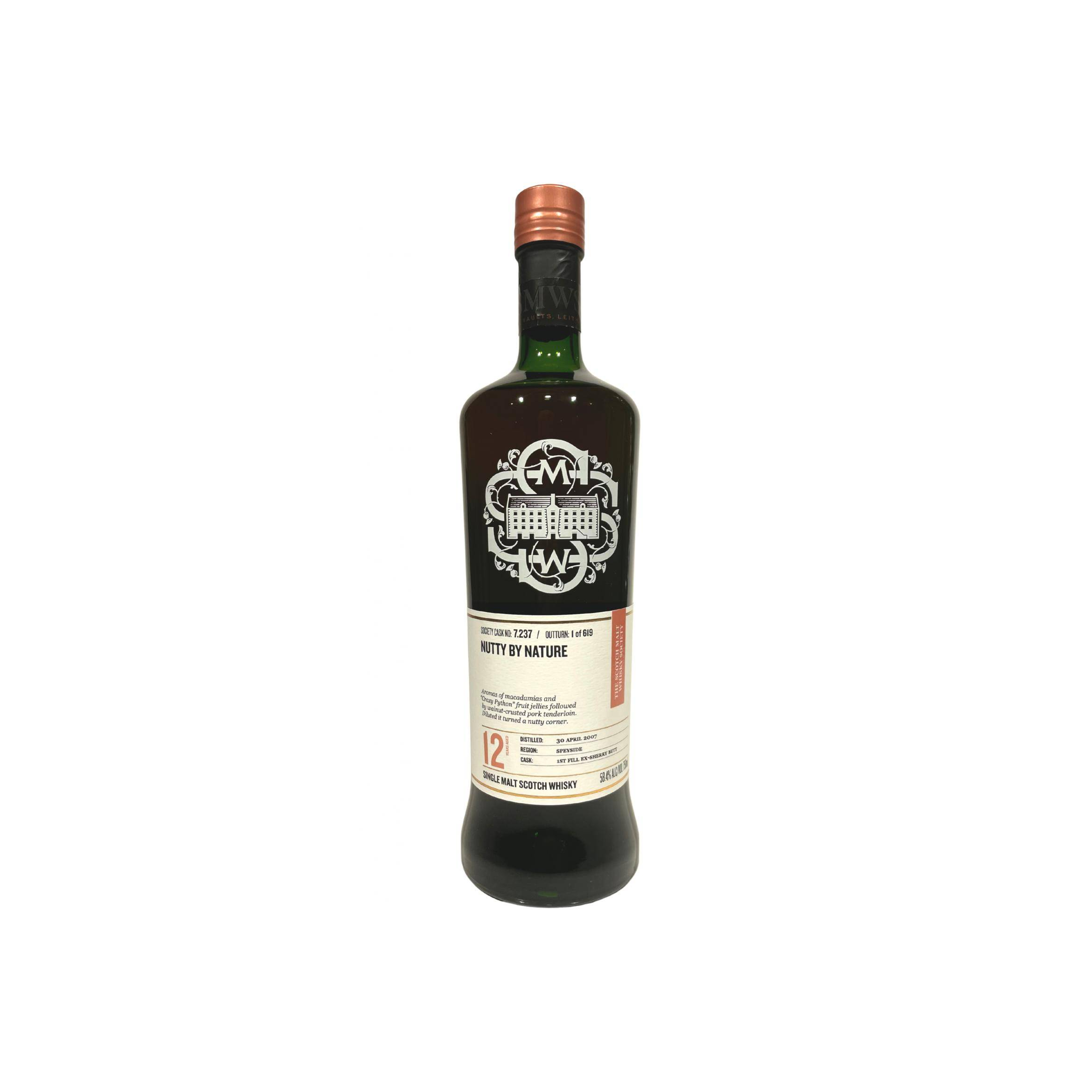 The Scotch Malt Whisky Society 2007 12 Years Single Malt Whisky