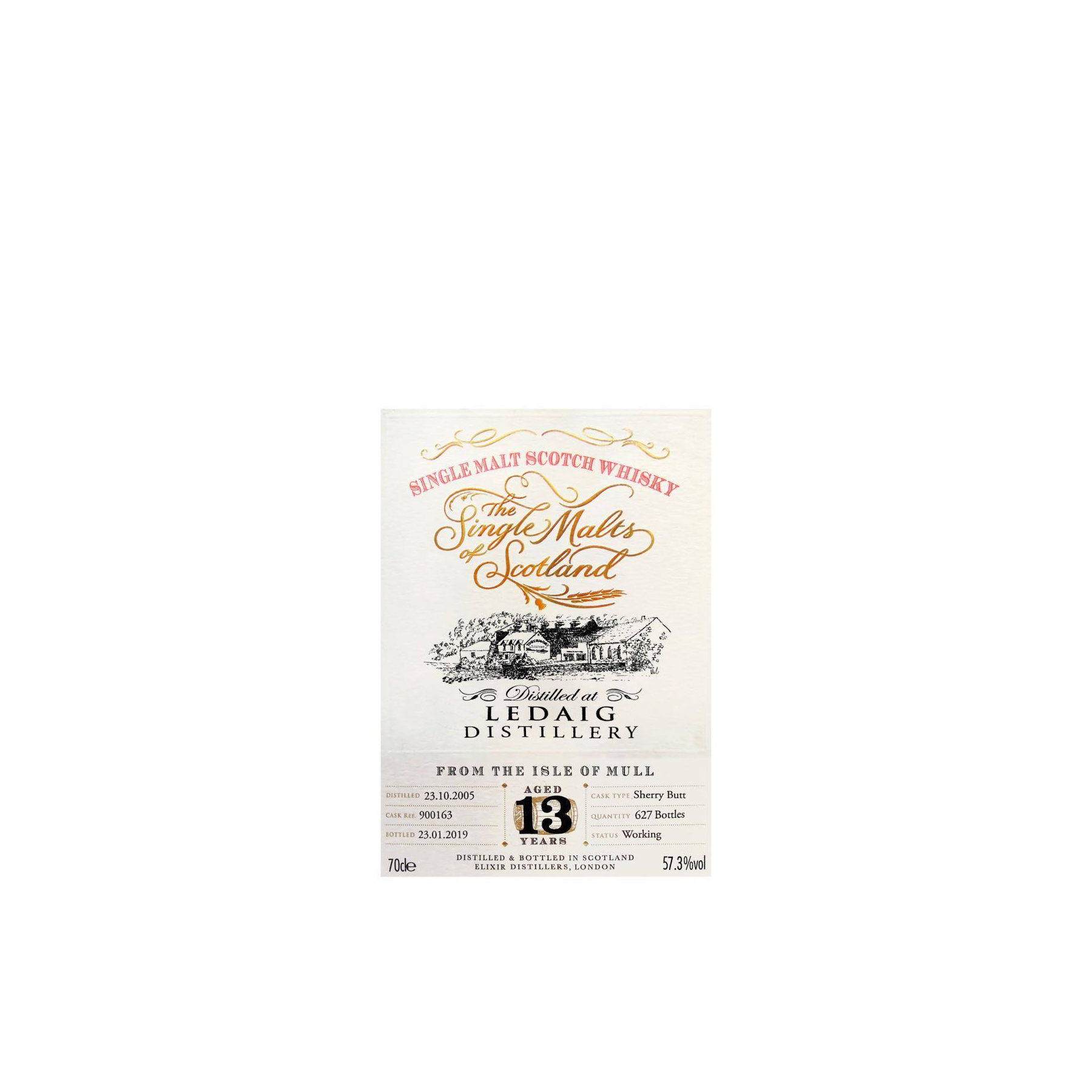 Tobermory The Single Malts of Scotland 2005 13 Years Single Malt Whisky 2