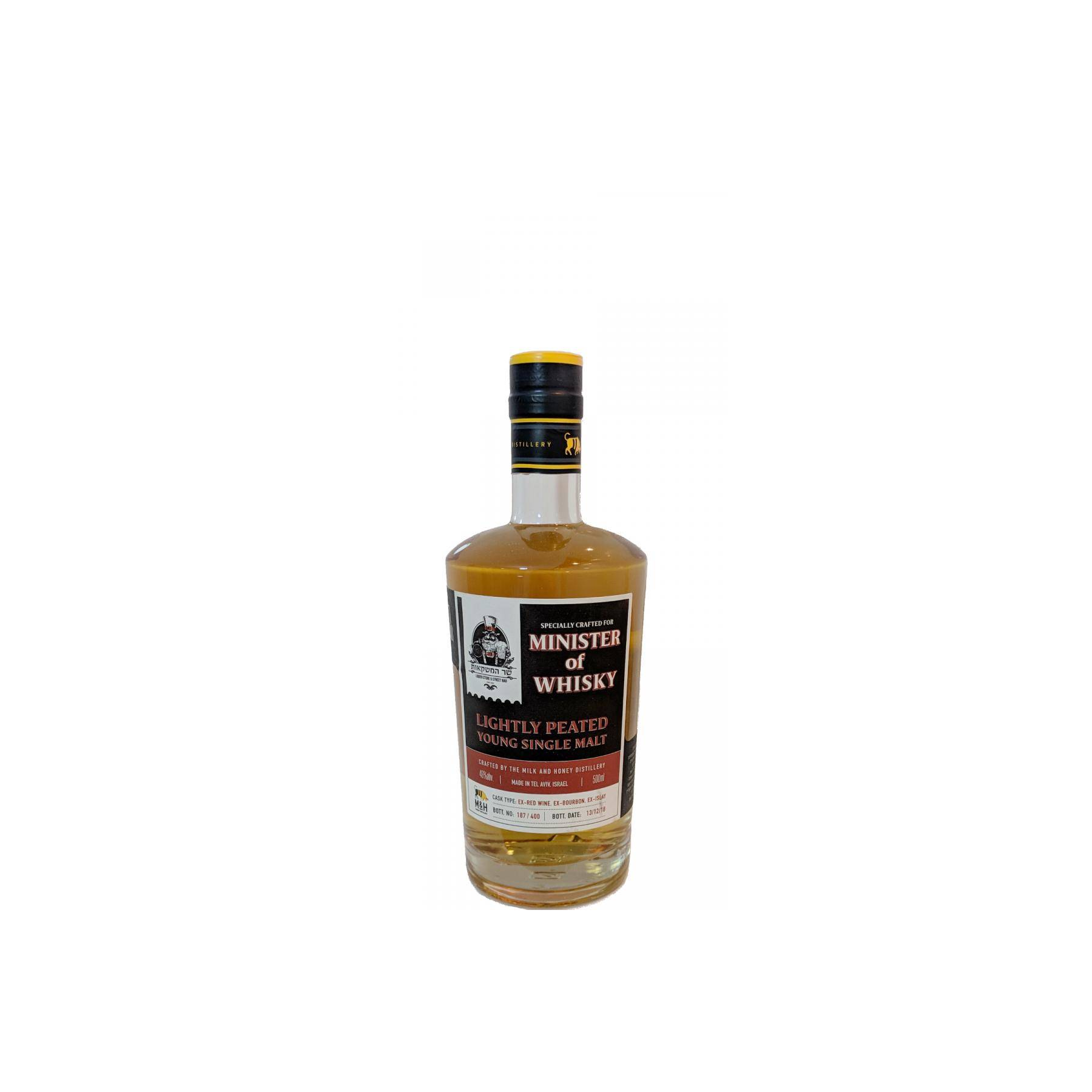 M&H Lightly Peated Young Single Malt