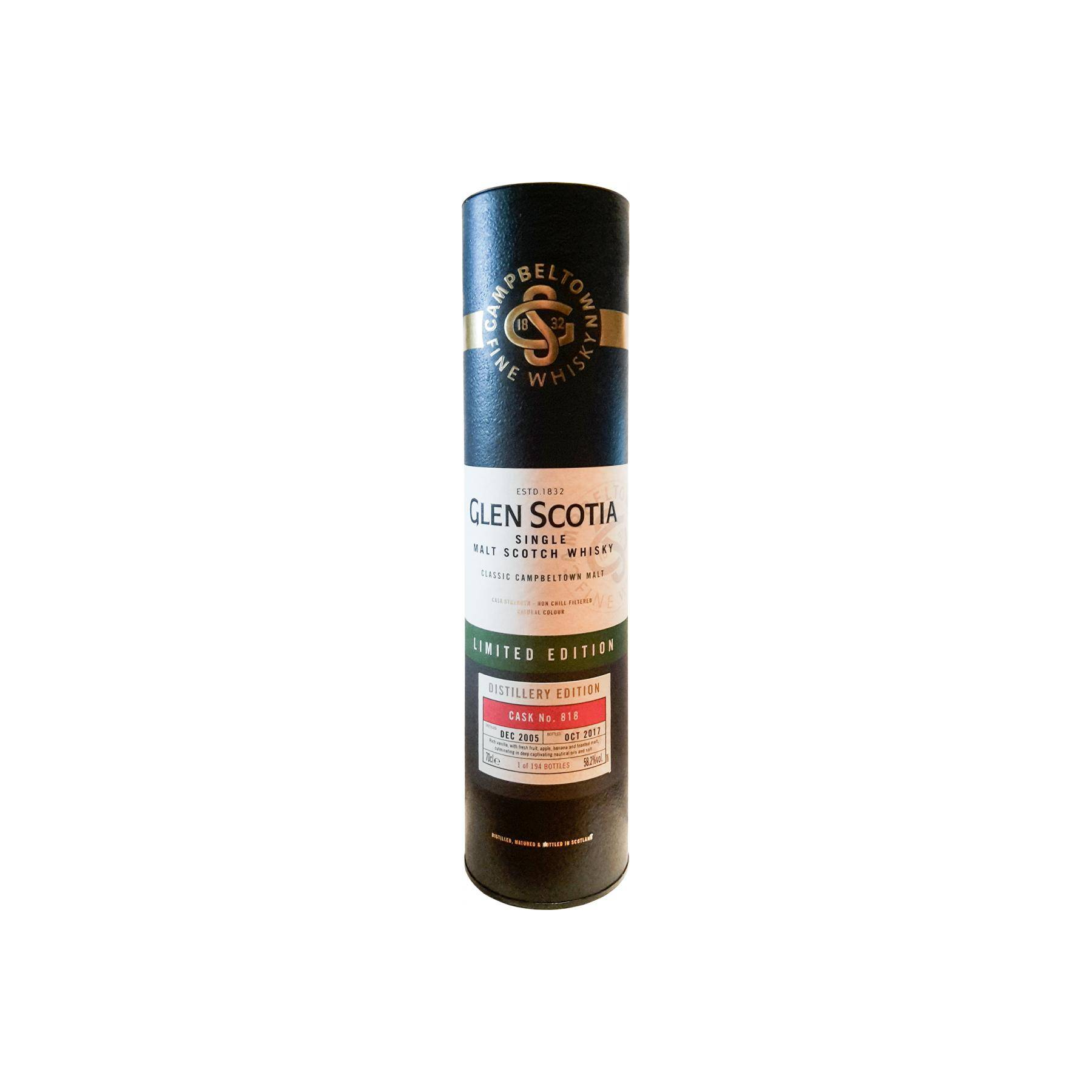 Glen Scotia 2005 11 Years Single Malt Whisky 2