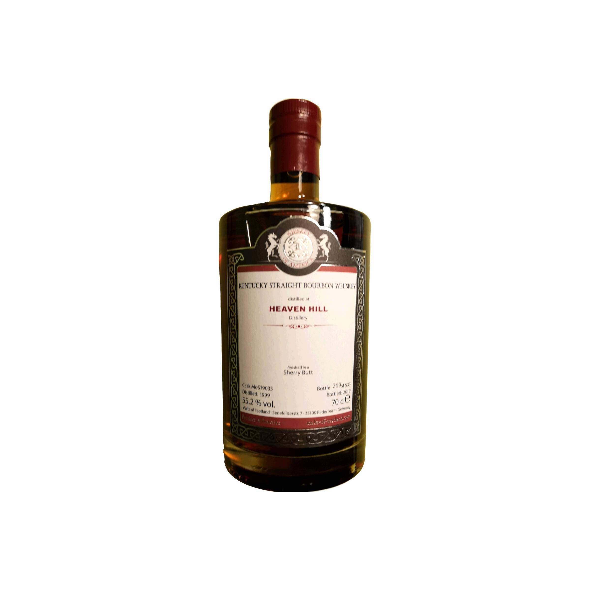 Heaven Hill 1999 MoS