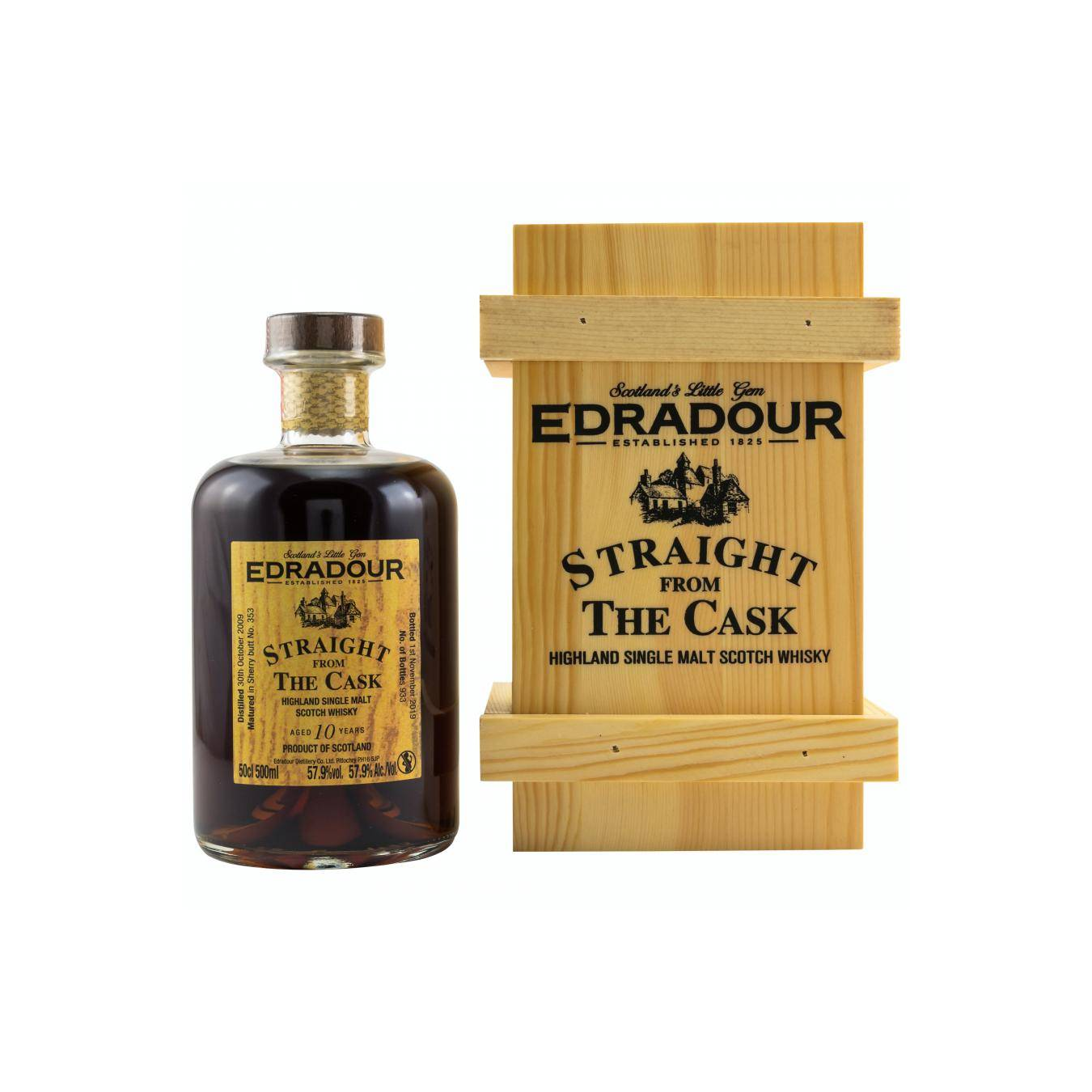 Edradour 2009 10 Years Single Malt Whisky 3