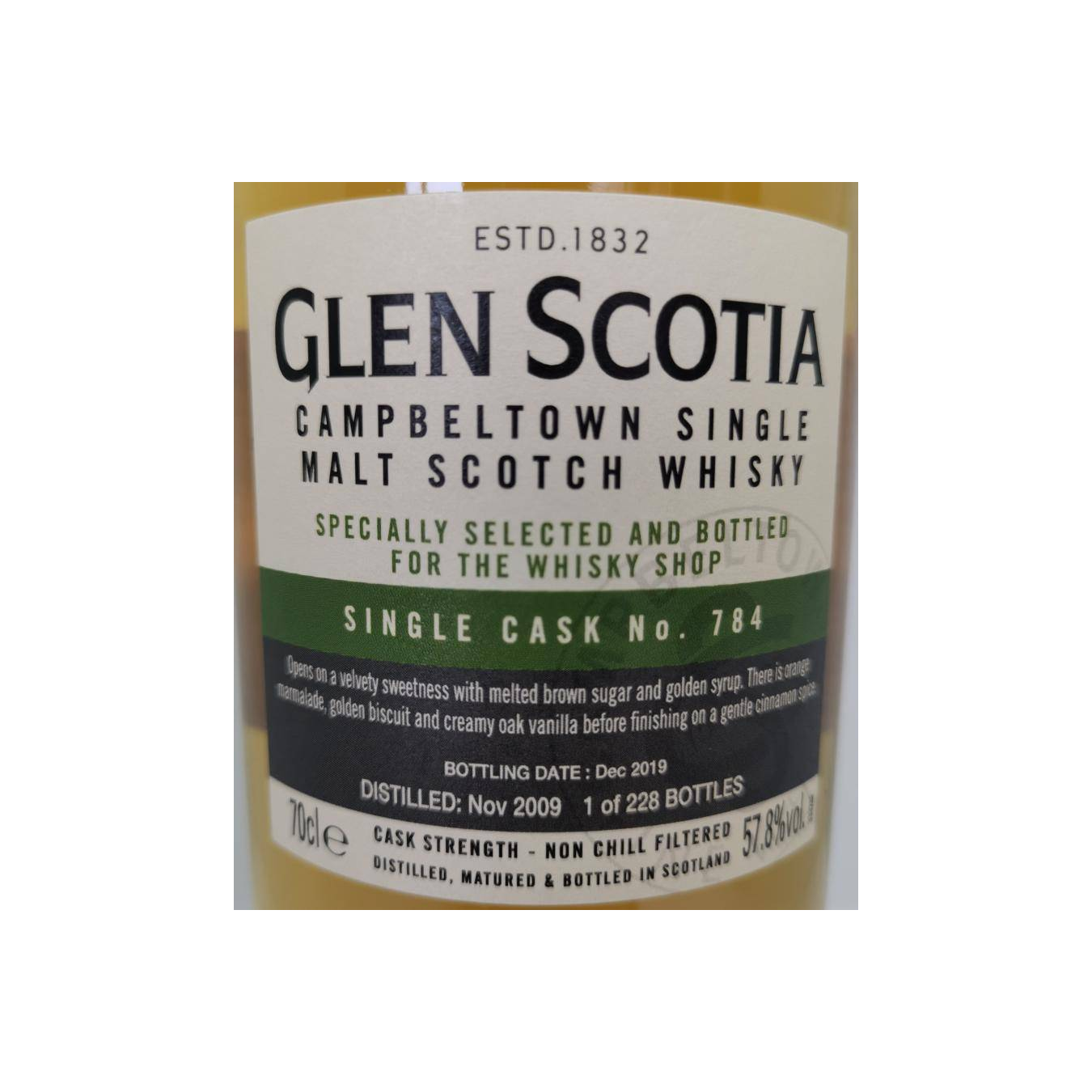 Glen Scotia 2009 10 Years Single Malt Whisky 2