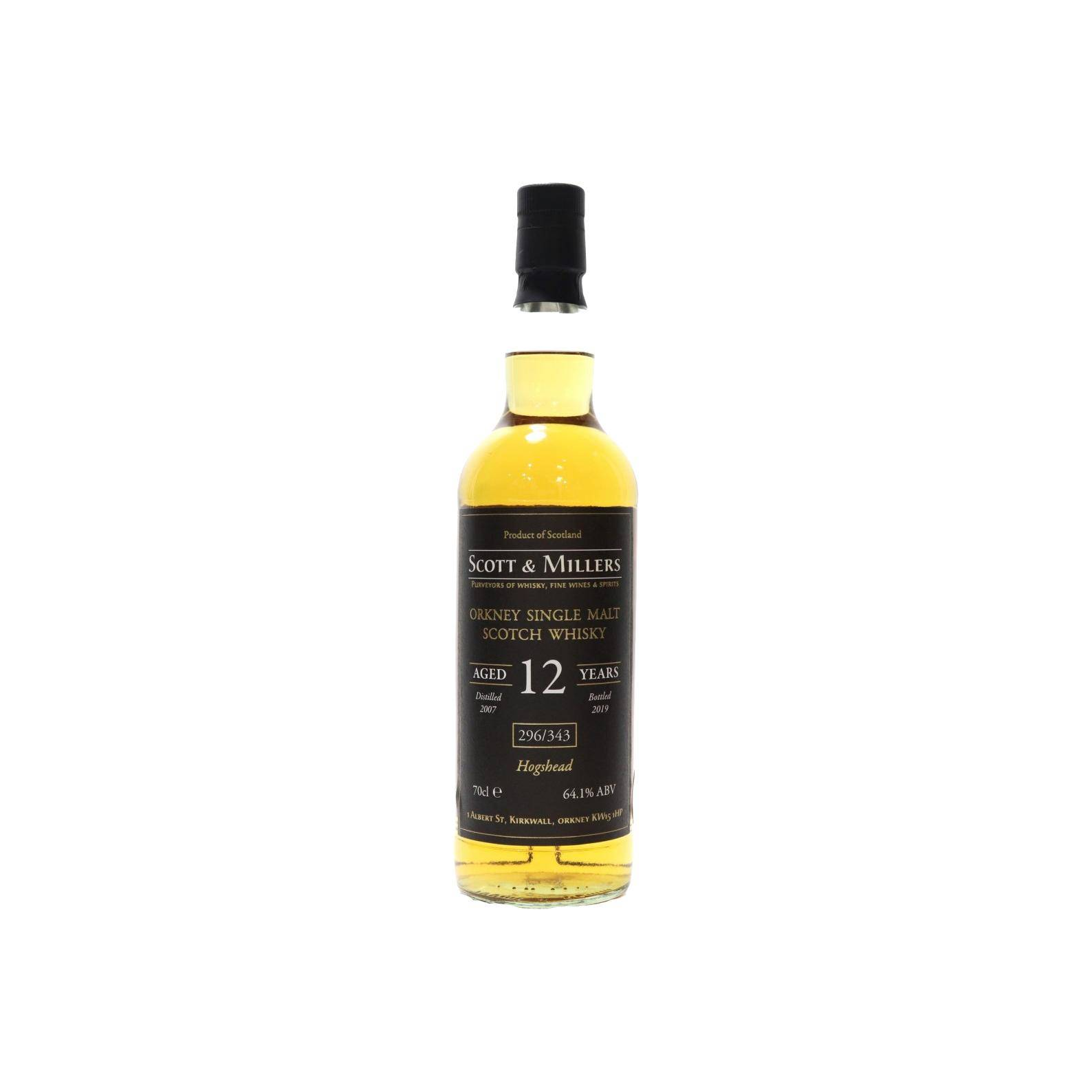 Orkney Single Malt Scotch Whisky 2007 S&M