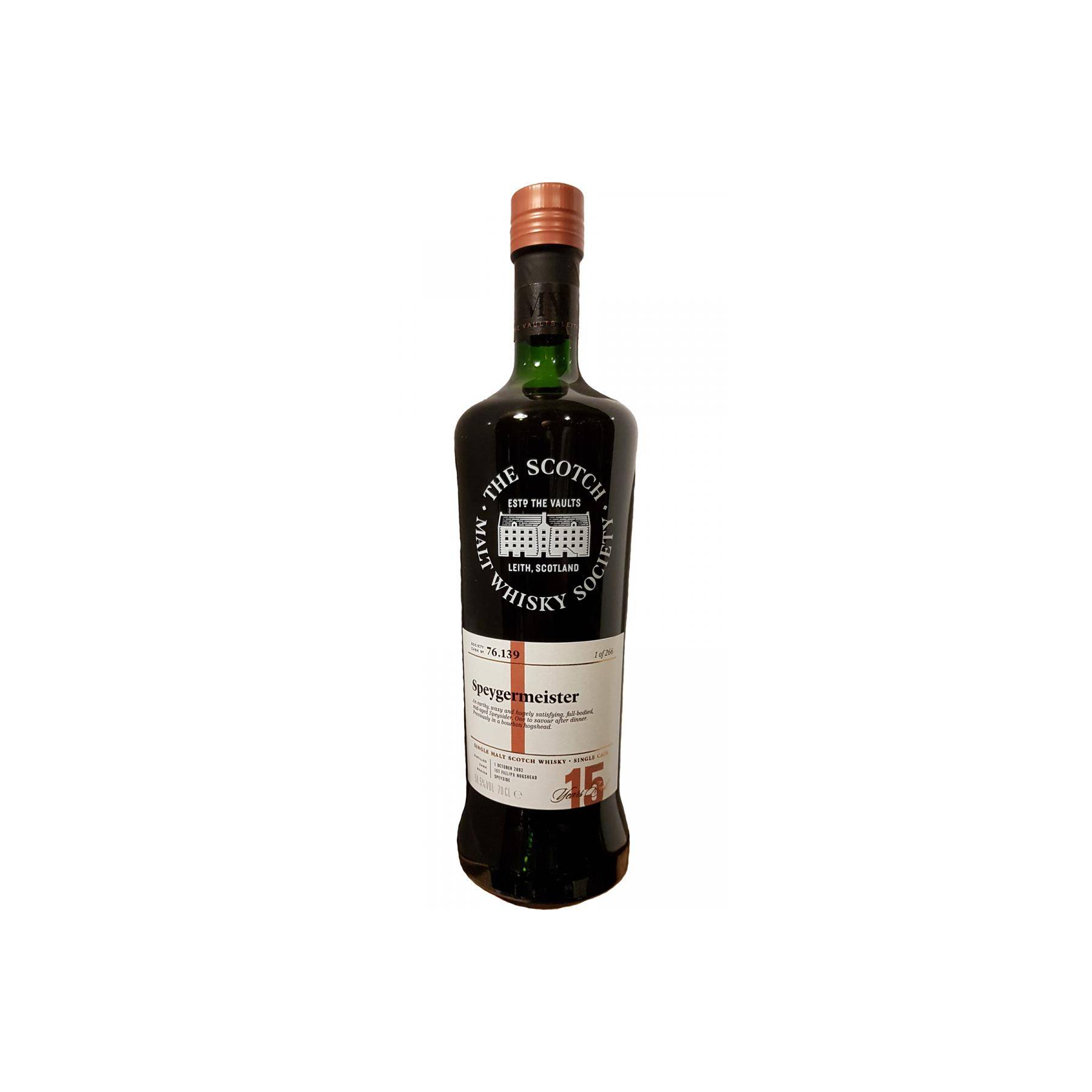 The Scotch Malt Whisky Society 2002 15 Years Single Malt Whisky