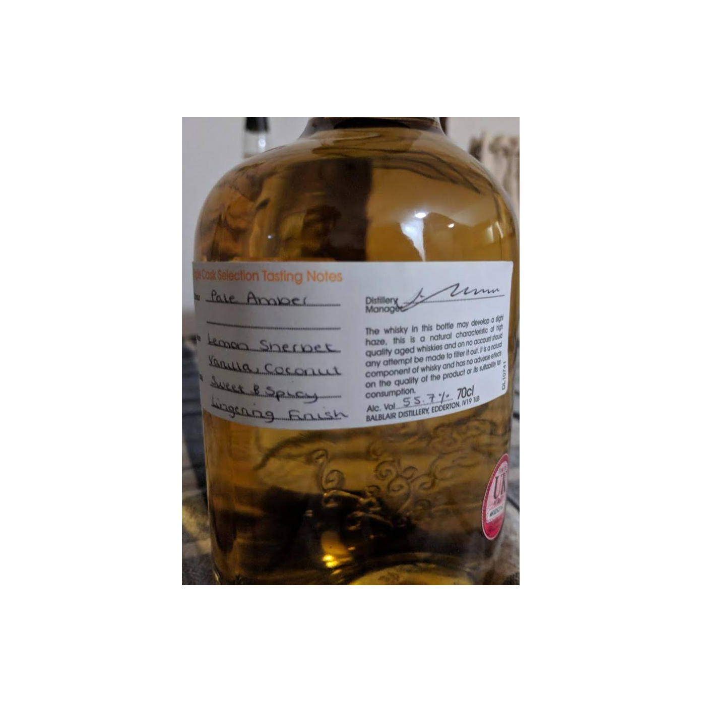 Balblair 2006 12 Years Single Malt Whisky