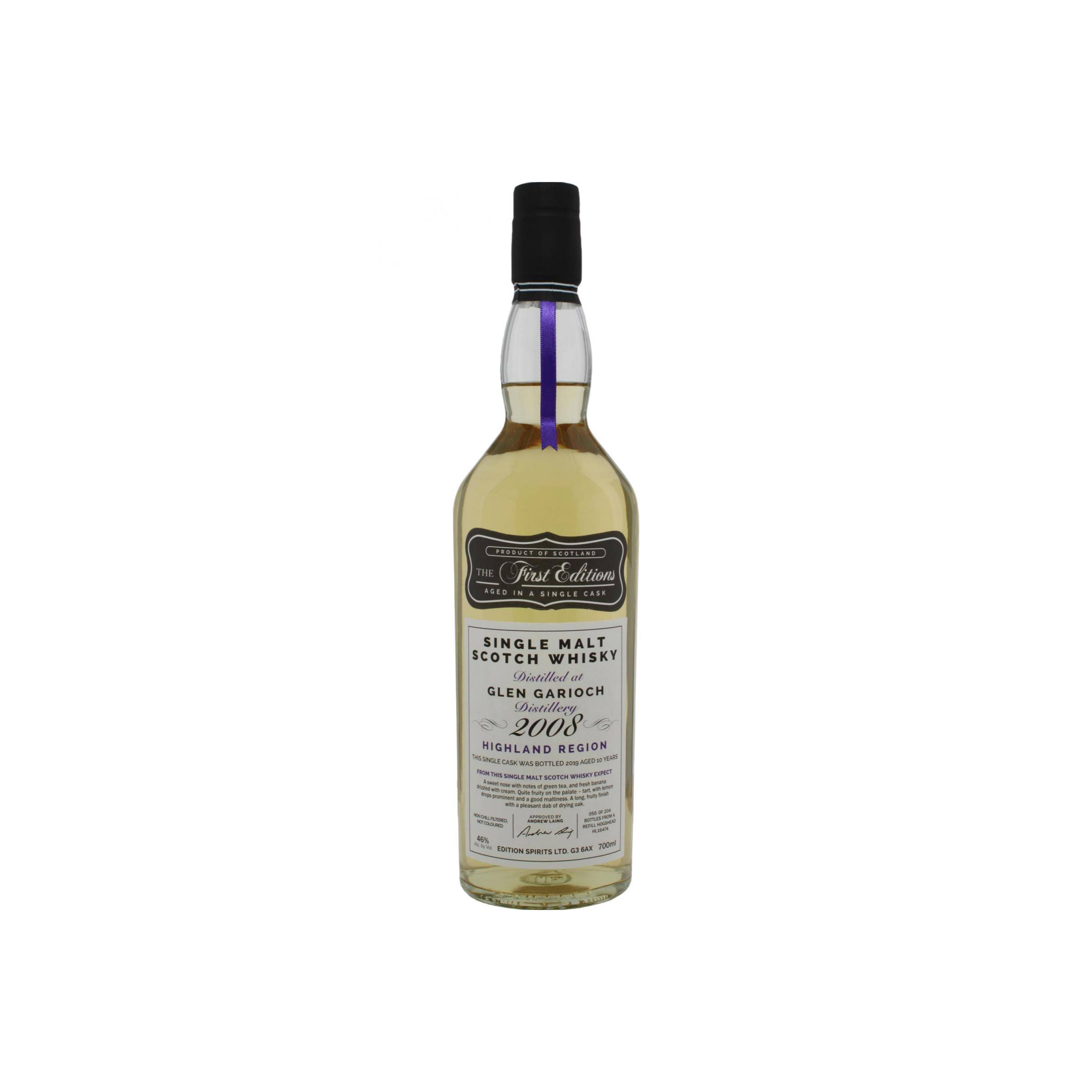 Glen Garioch The First Editions 2008 10 Years Single Malt Whisky