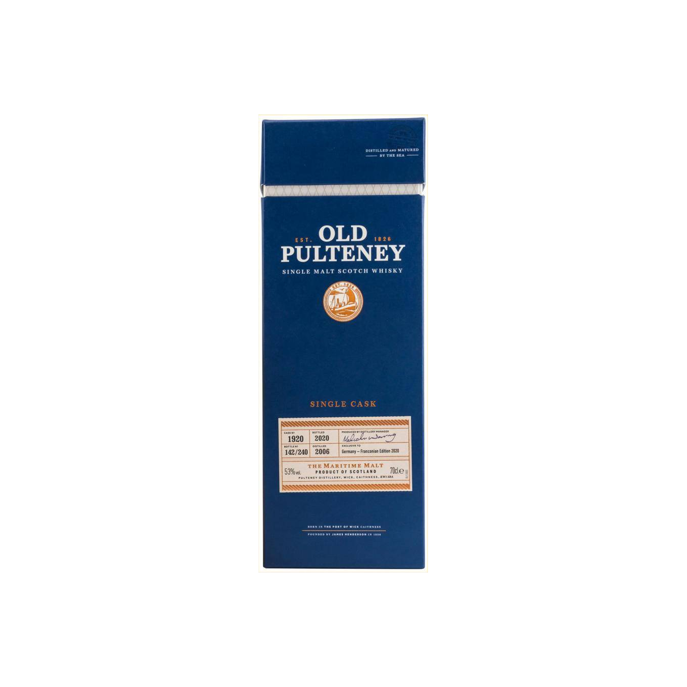 Old Pulteney Single Cask 2006 14 Years Single Malt Whisky 3