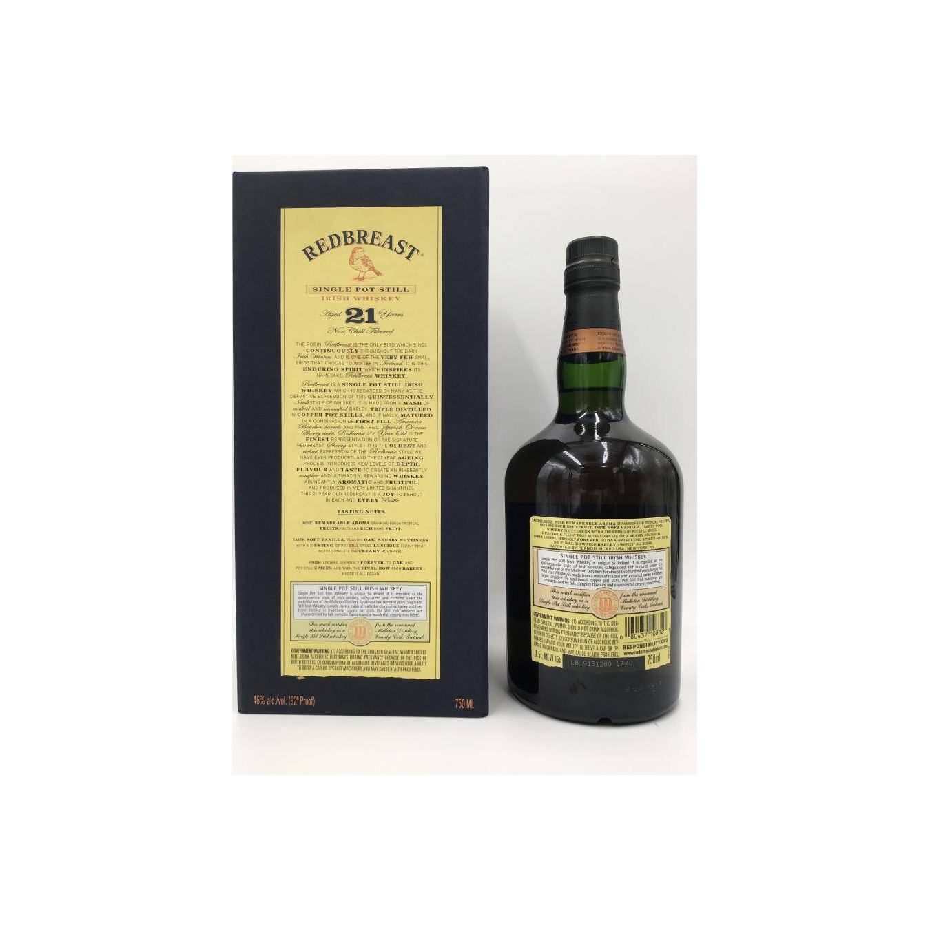 Redbreast 21 Years Single Pot Still Whisky 2