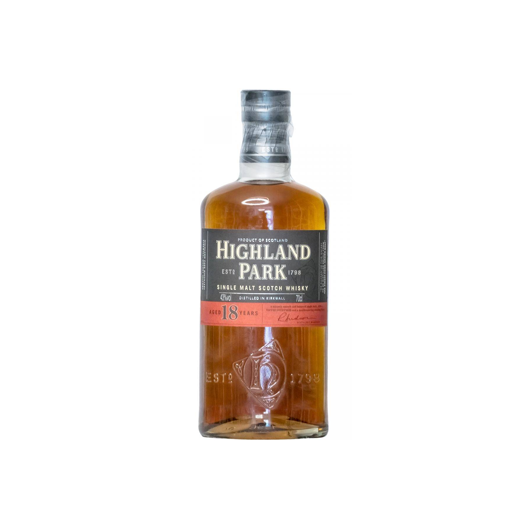 Highland Park 18 Years Single Malt Whisky