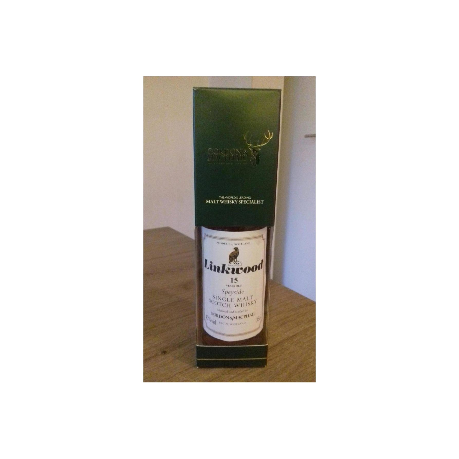 Linkwood Licensed Bottling 15 Years Single Malt Whisky 3