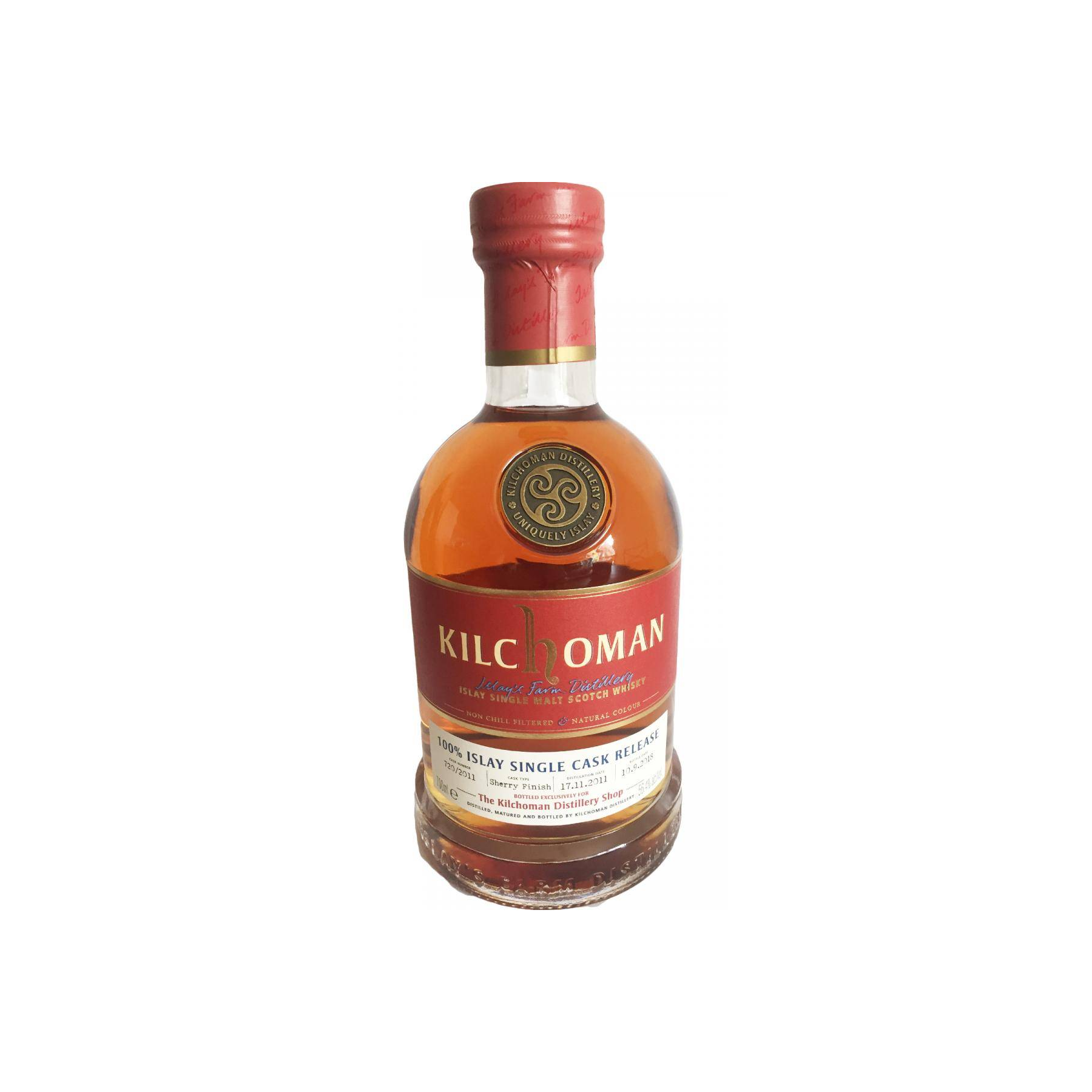 Kilchoman 2011 6 Years Single Malt Whisky