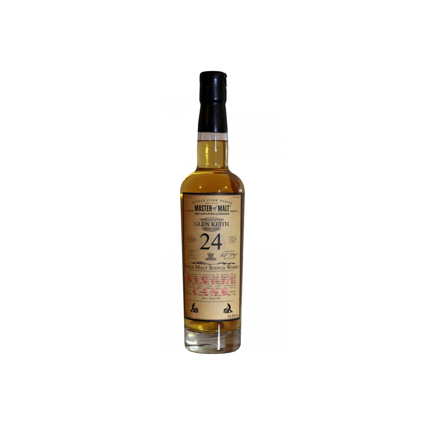 Glen Keith Single Cask 1993 24 Years Single Malt Whisky