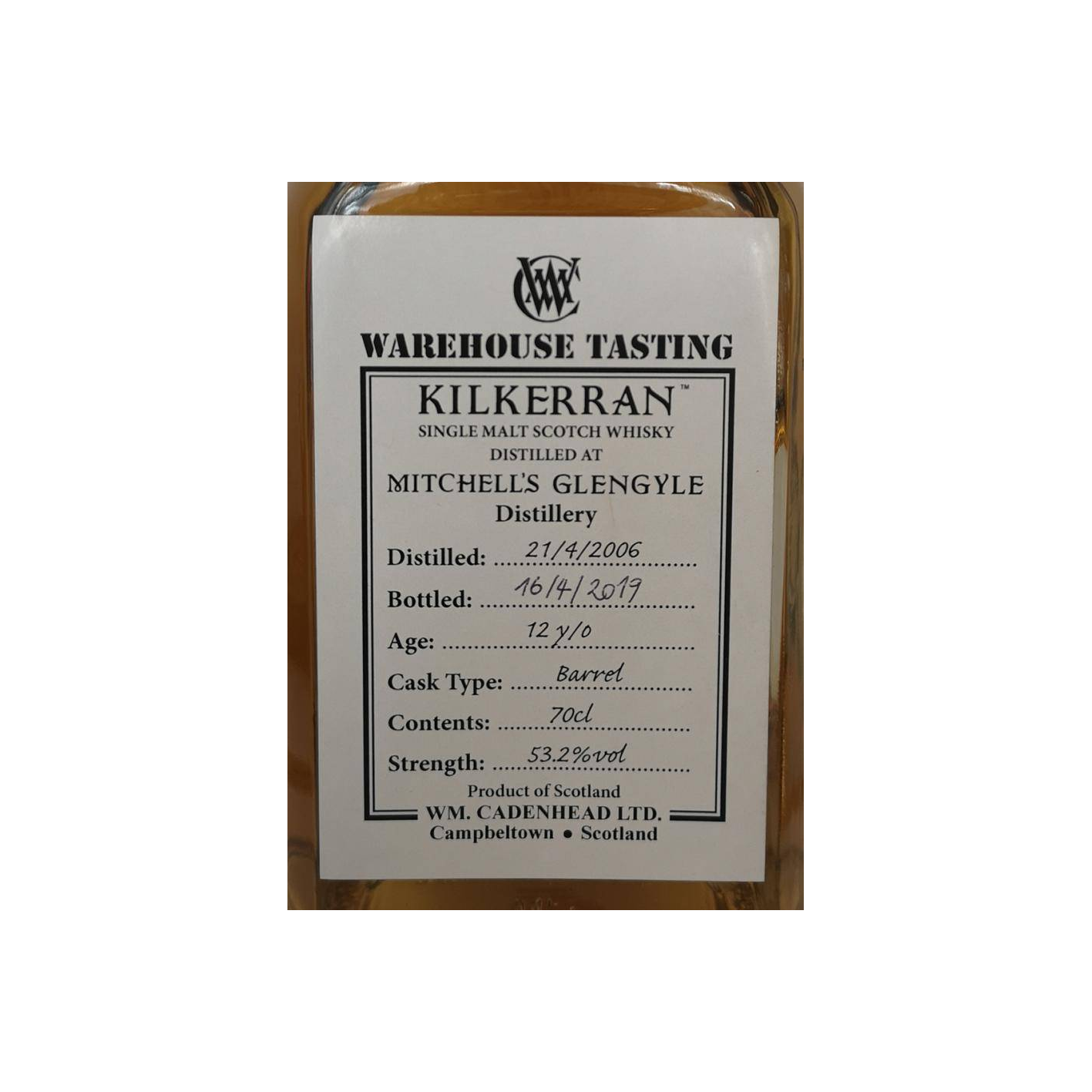 Cadenhead 2006 12 Years Single Malt Whisky 2