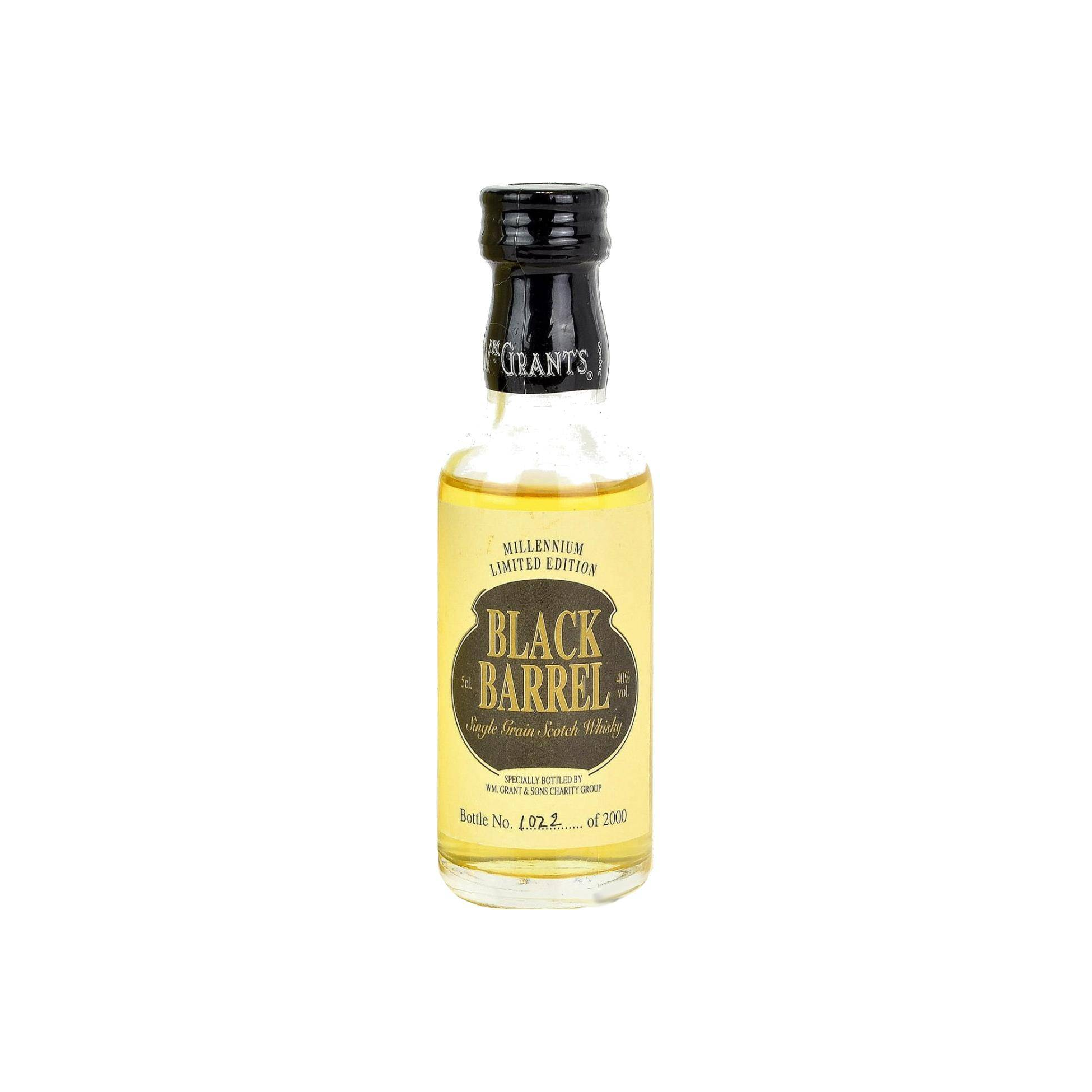 Black Barrel Single Grain Scotch Whisky 3