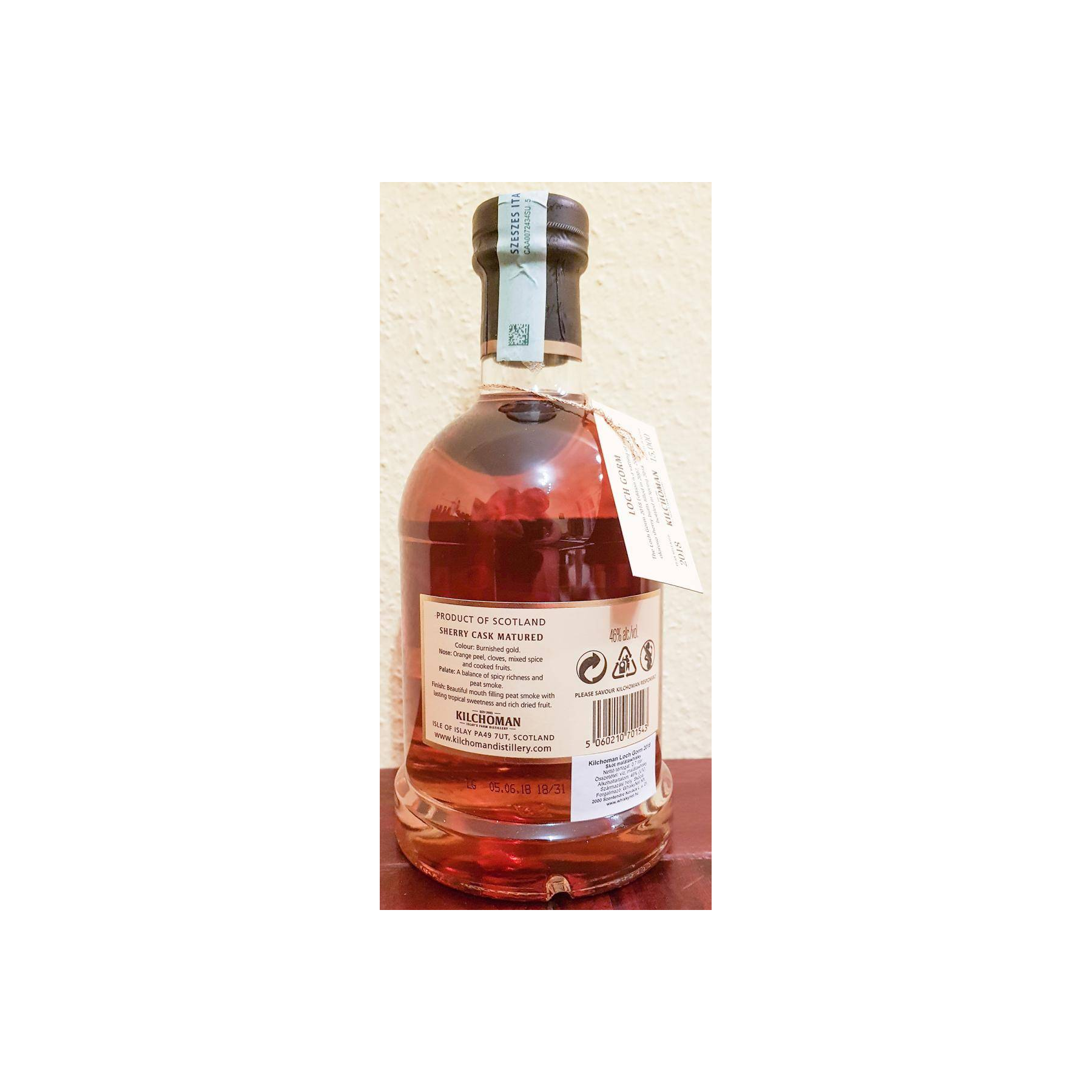 Kilchoman 2007 Single Malt Whisky 3