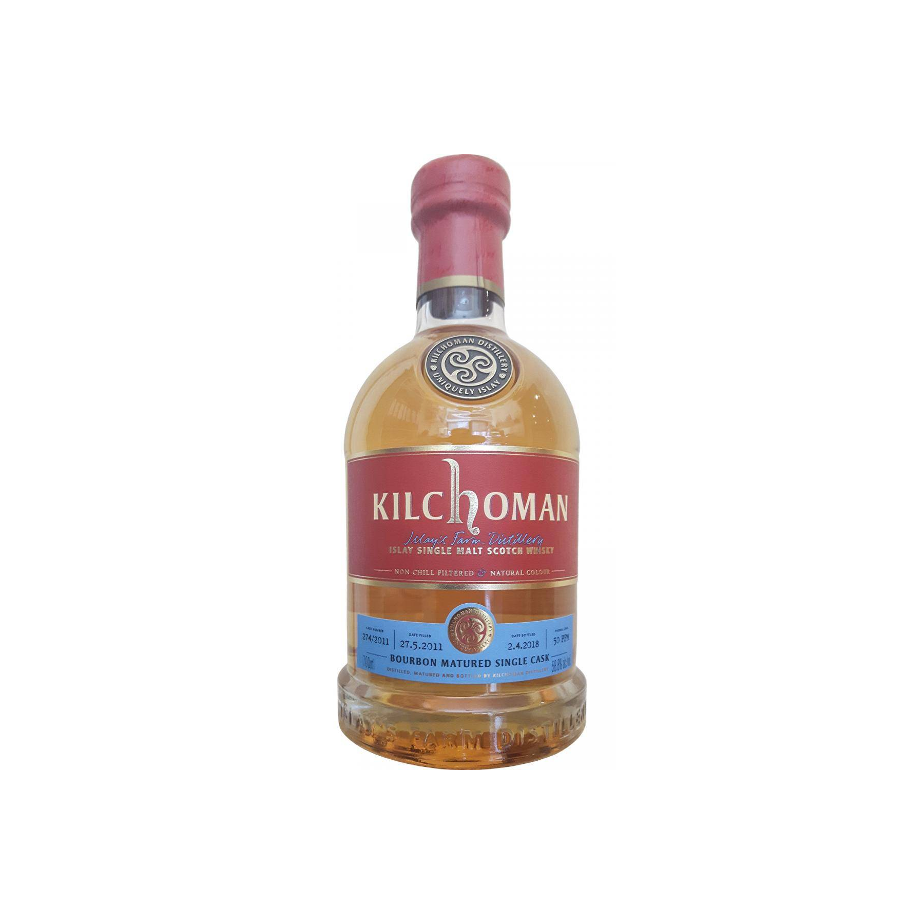 Kilchoman 2011 6 Years Single Malt Whisky