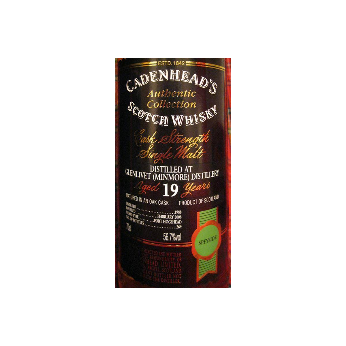 The Glenlivet Authentic Collection 1988 19 Years Single Malt Whisky 2