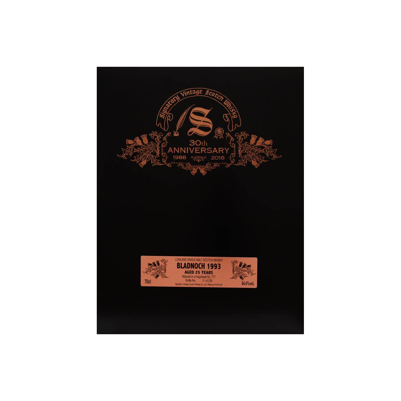 Bladnoch 1993 25 Years Single Malt Whisky 2