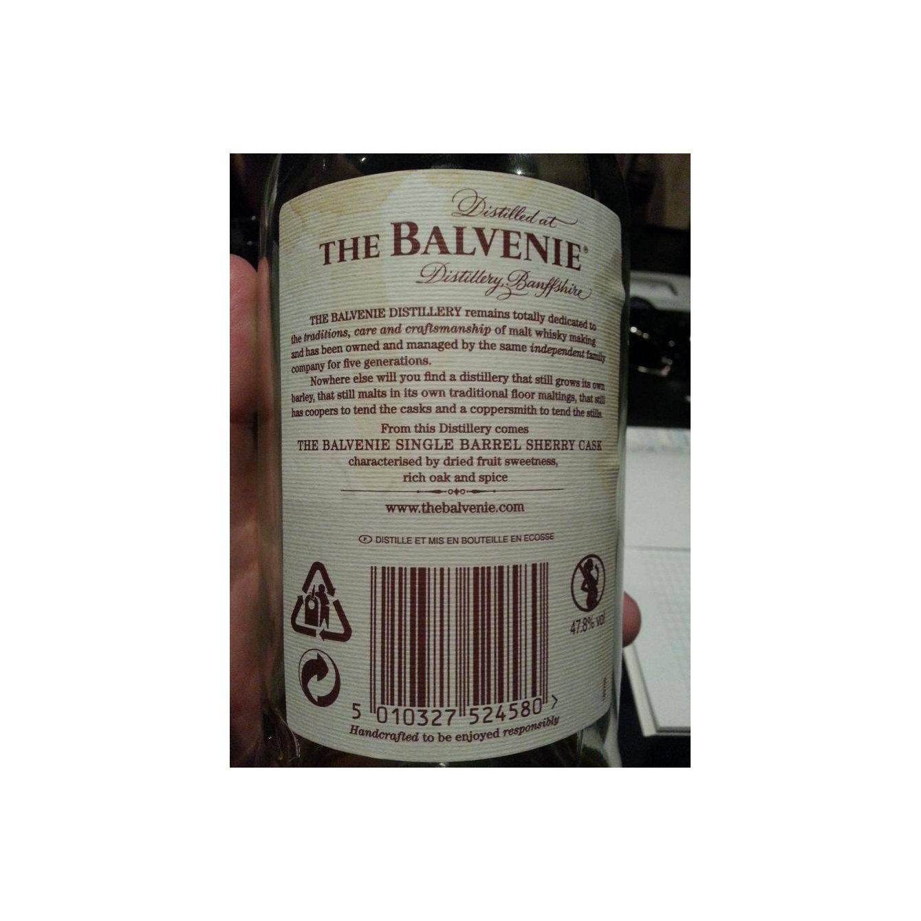 The Balvenie 15 Years Single Malt Whisky 2
