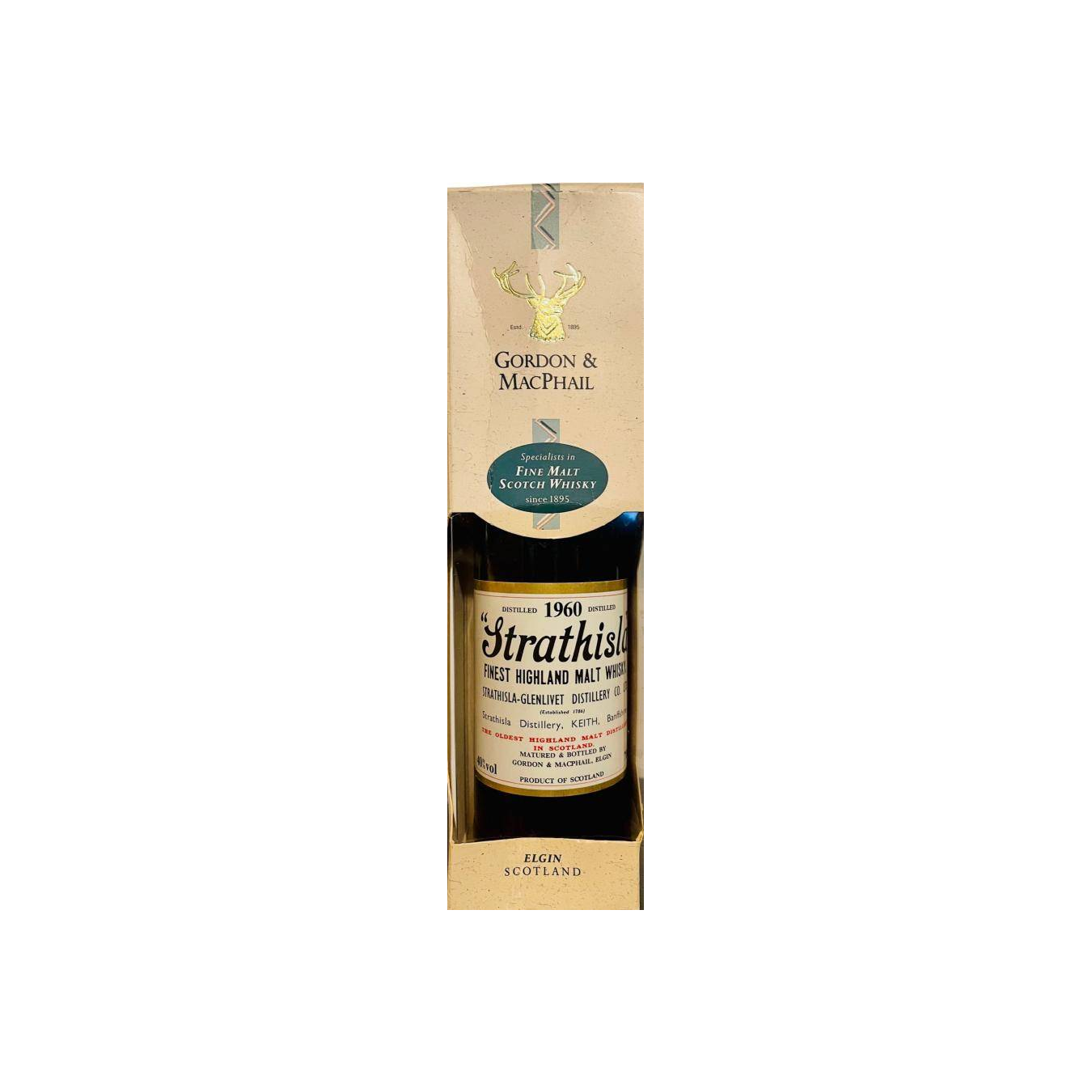 Strathisla Licensed Bottling 1960 39 Years Single Malt Whisky 3