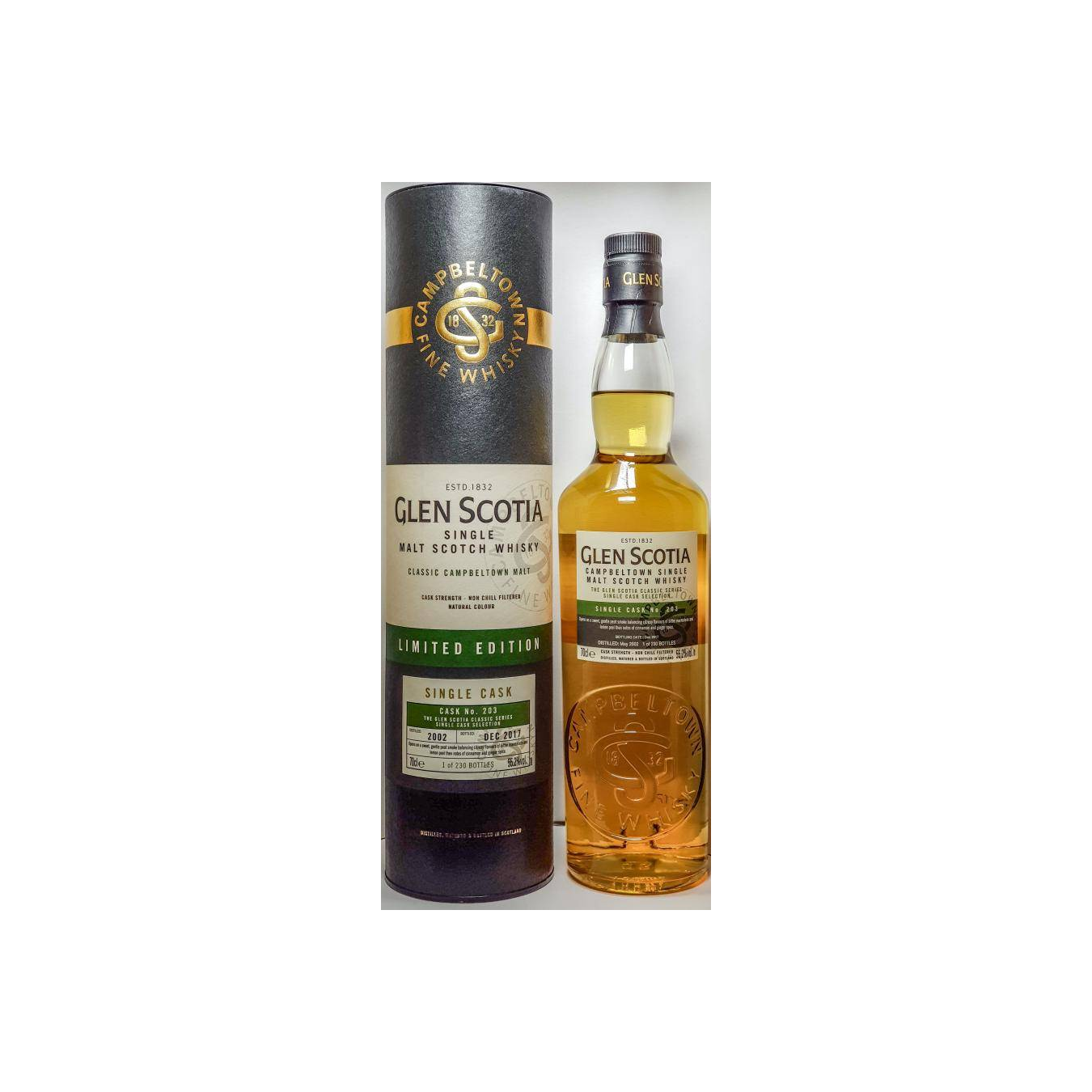 Glen Scotia 2002 15 Years Single Malt Whisky 2