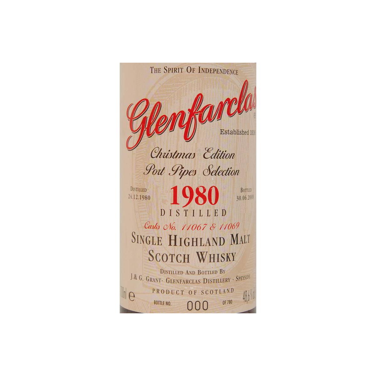 Glenfarclas 1980 27 Years Single Malt Whisky 2