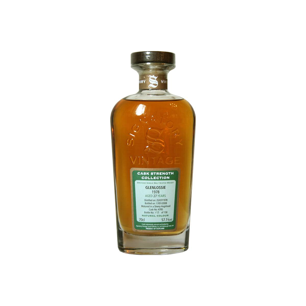Glenlossie Cask Strength Collection 1978 27 Years Single Malt Whisky