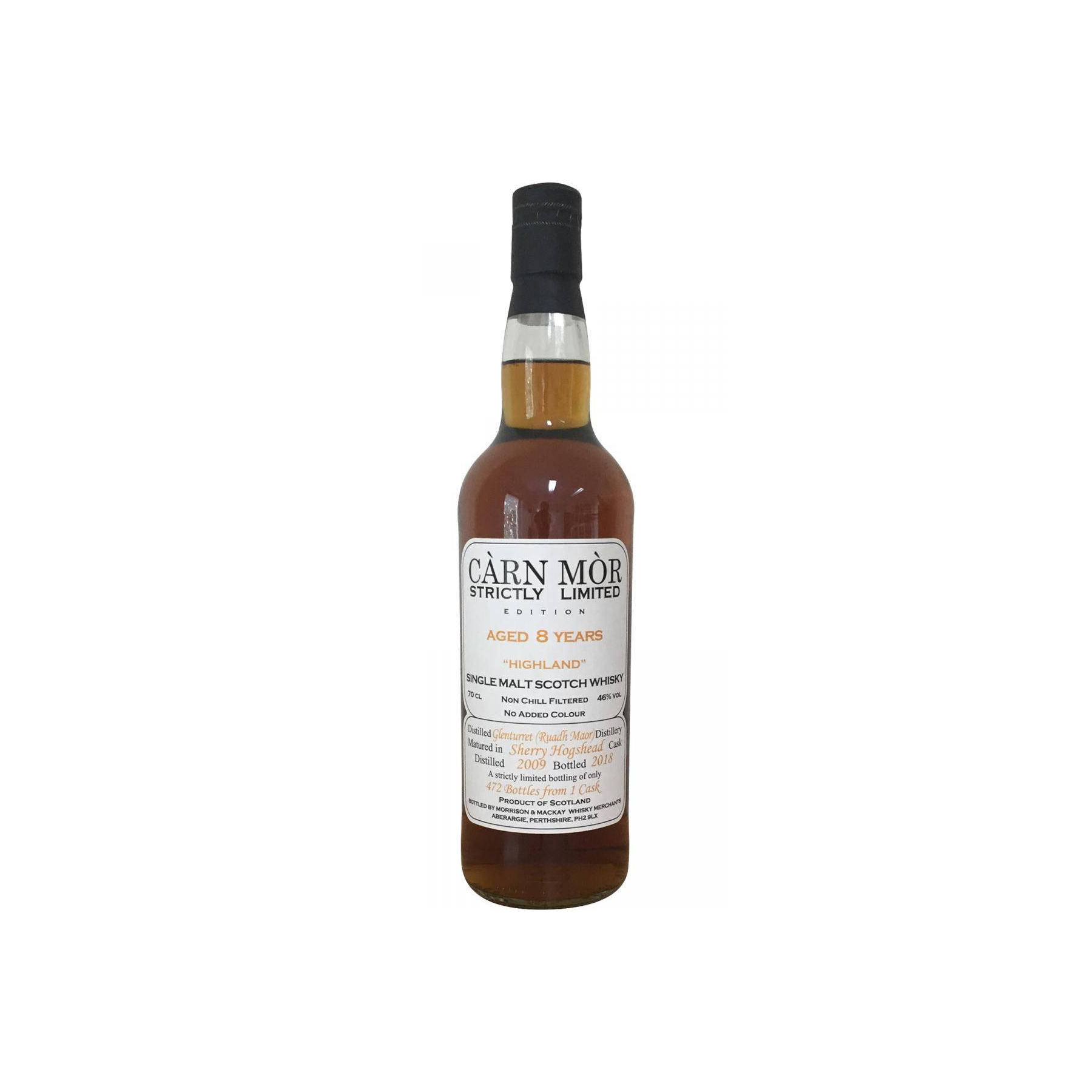 The Glenturret 2009 8 Years Single Malt Whisky