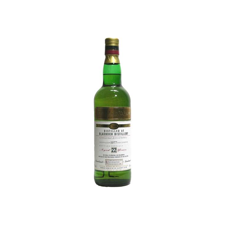 Bladnoch Old Malt Cask 1977 22 Years Single Malt Whisky