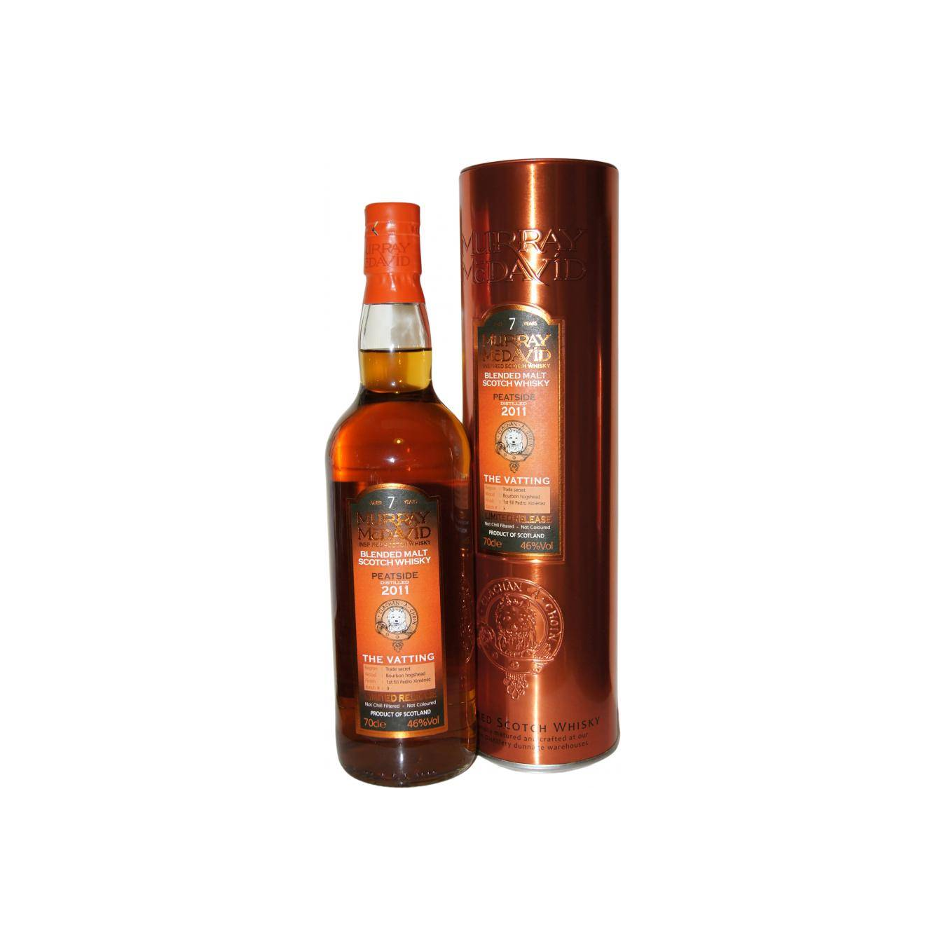 Murray McDavid 2011 7 Years Blended Malt Whisky 2