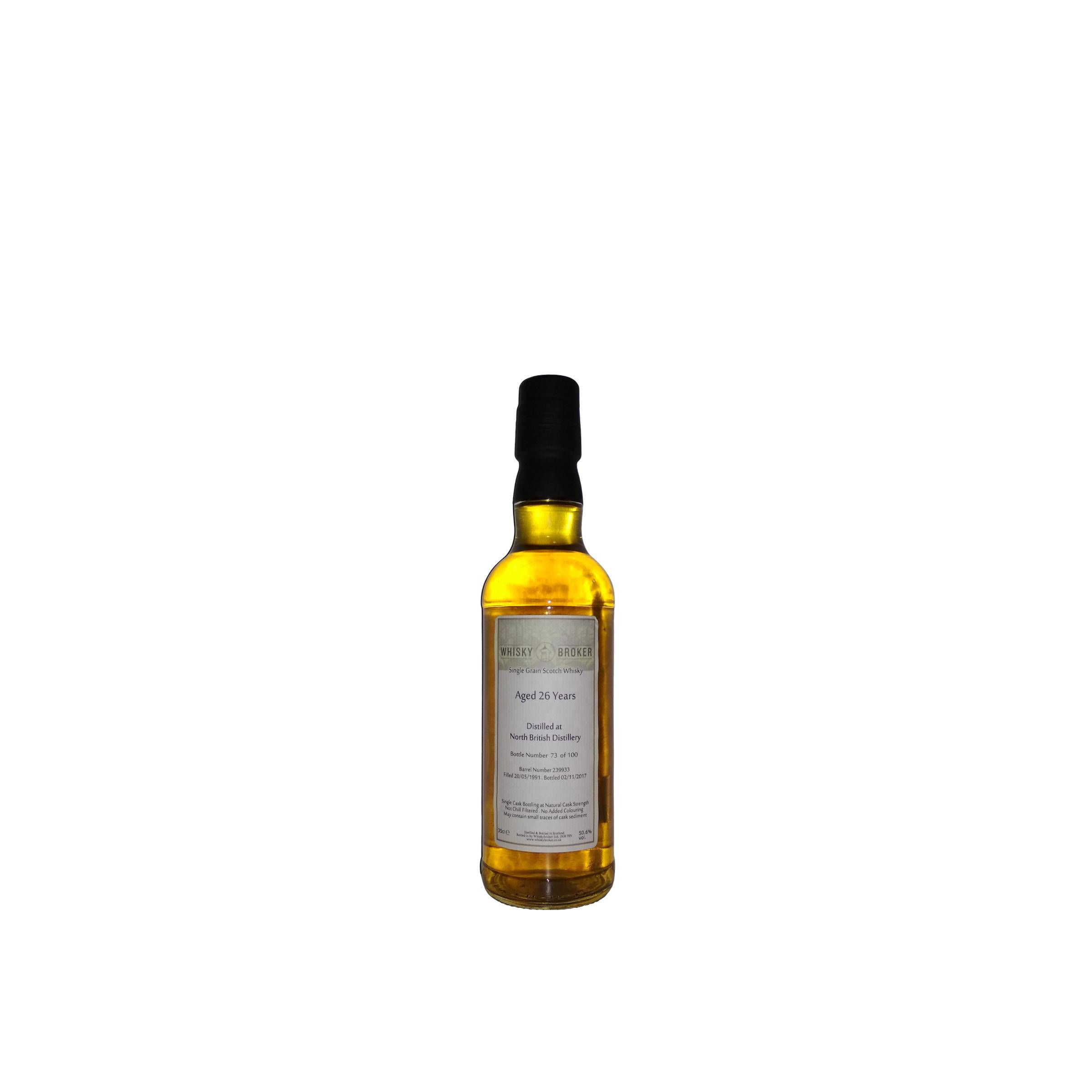 North British 1991 26 Years Single Grain Whisky