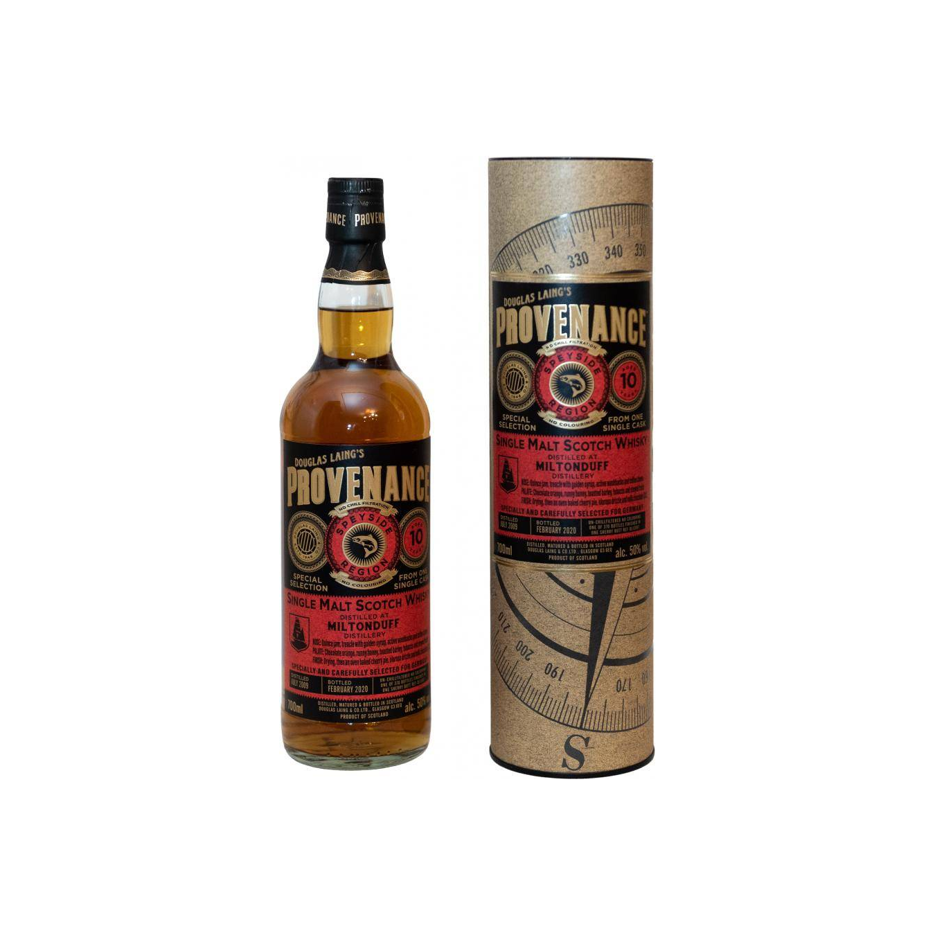 Miltonduff 2009 10 Years Single Malt Whisky 3