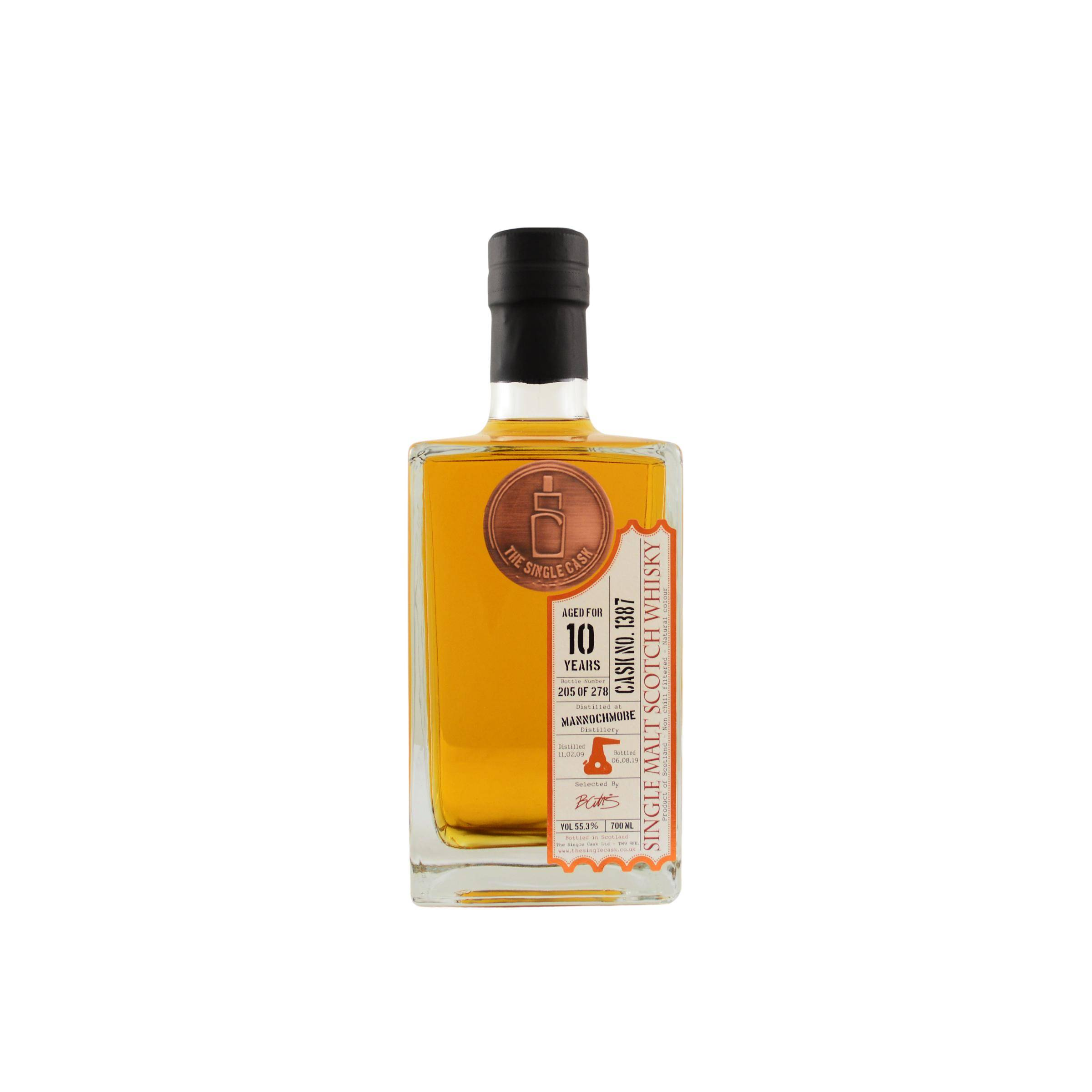 Mannochmore 2009 10 Years Single Malt Whisky