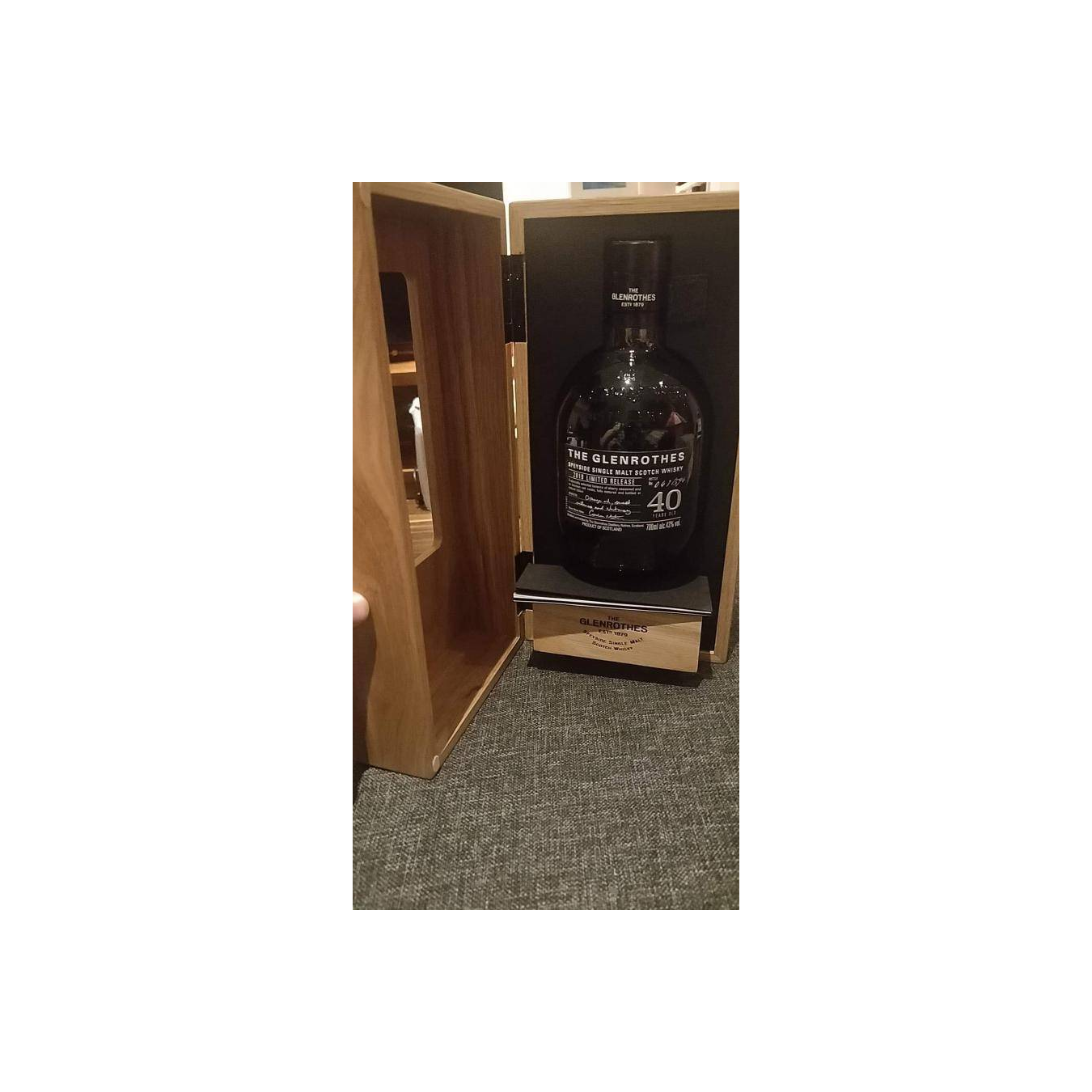 The Glenrothes 40 Years Single Malt Whisky