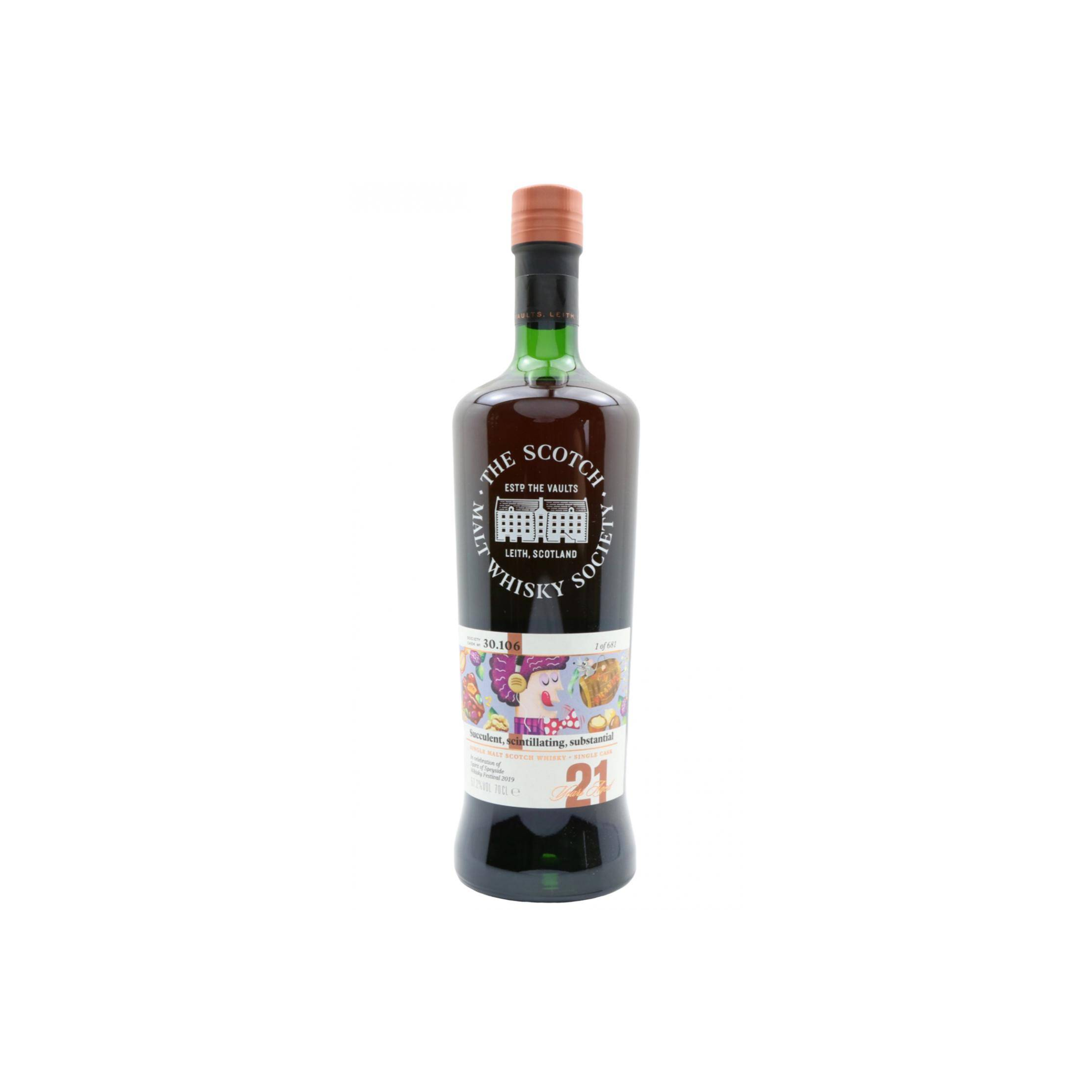 The Scotch Malt Whisky Society 1997 21 Years Single Malt Whisky