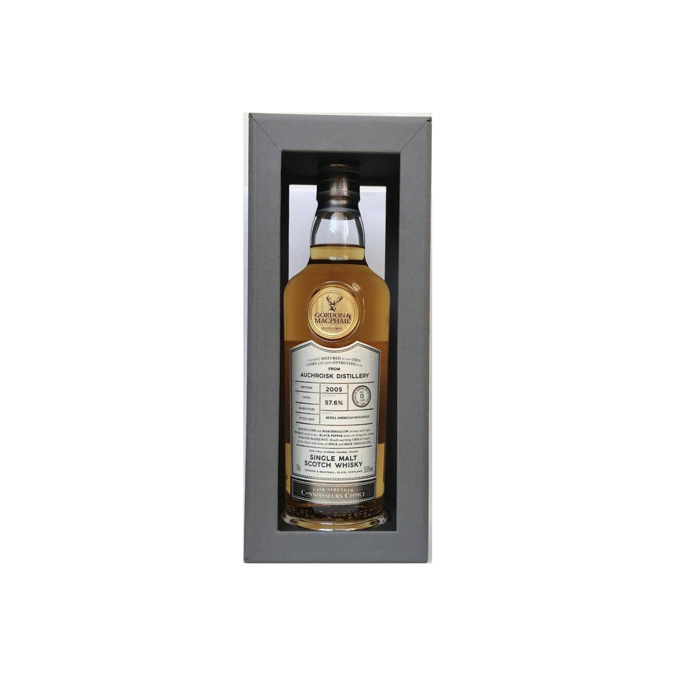 Auchroisk Connoisseurs Choice - Cask Strength 2005 13 Years Single Malt Whisky 3