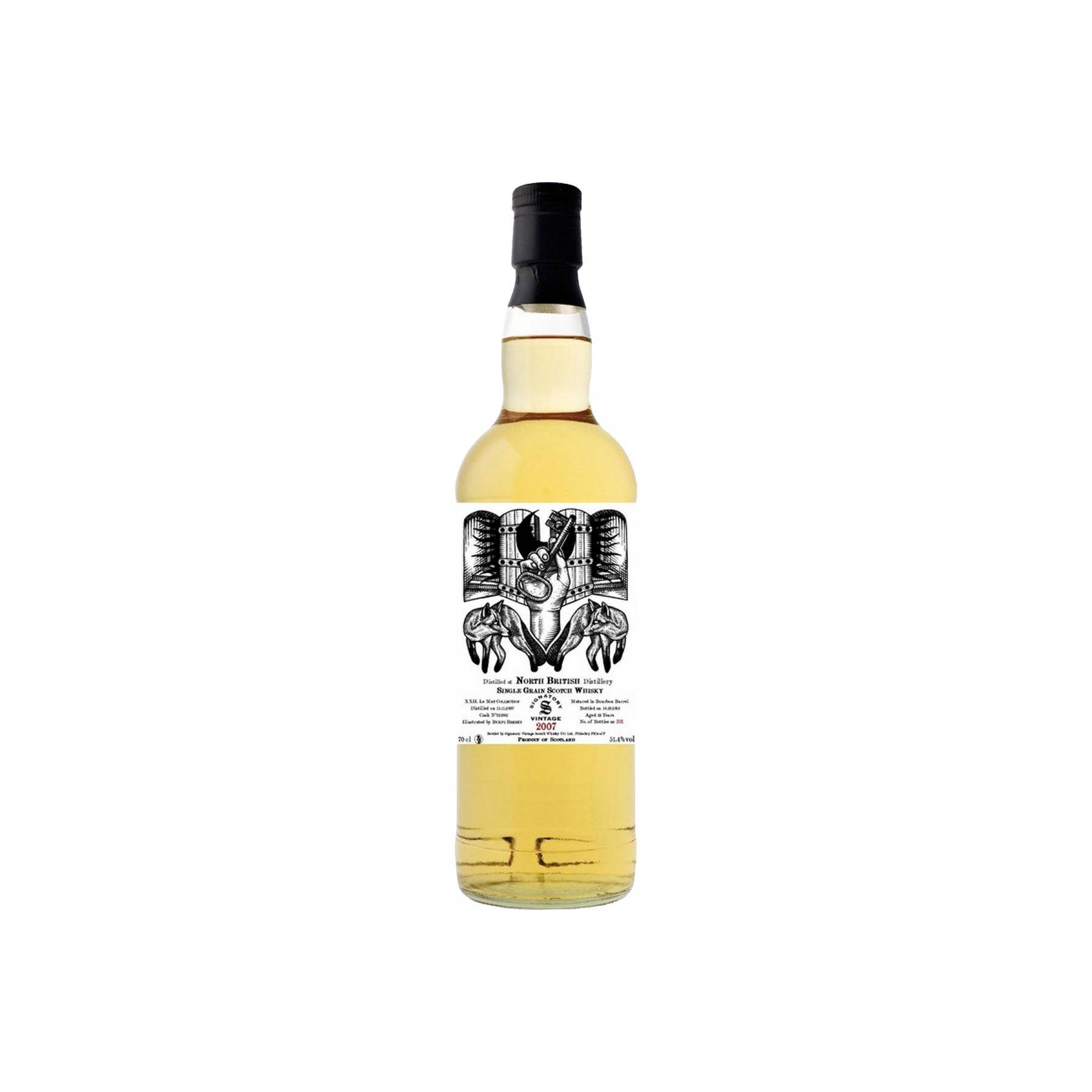 North British 2007 10 Years Single Grain Whisky