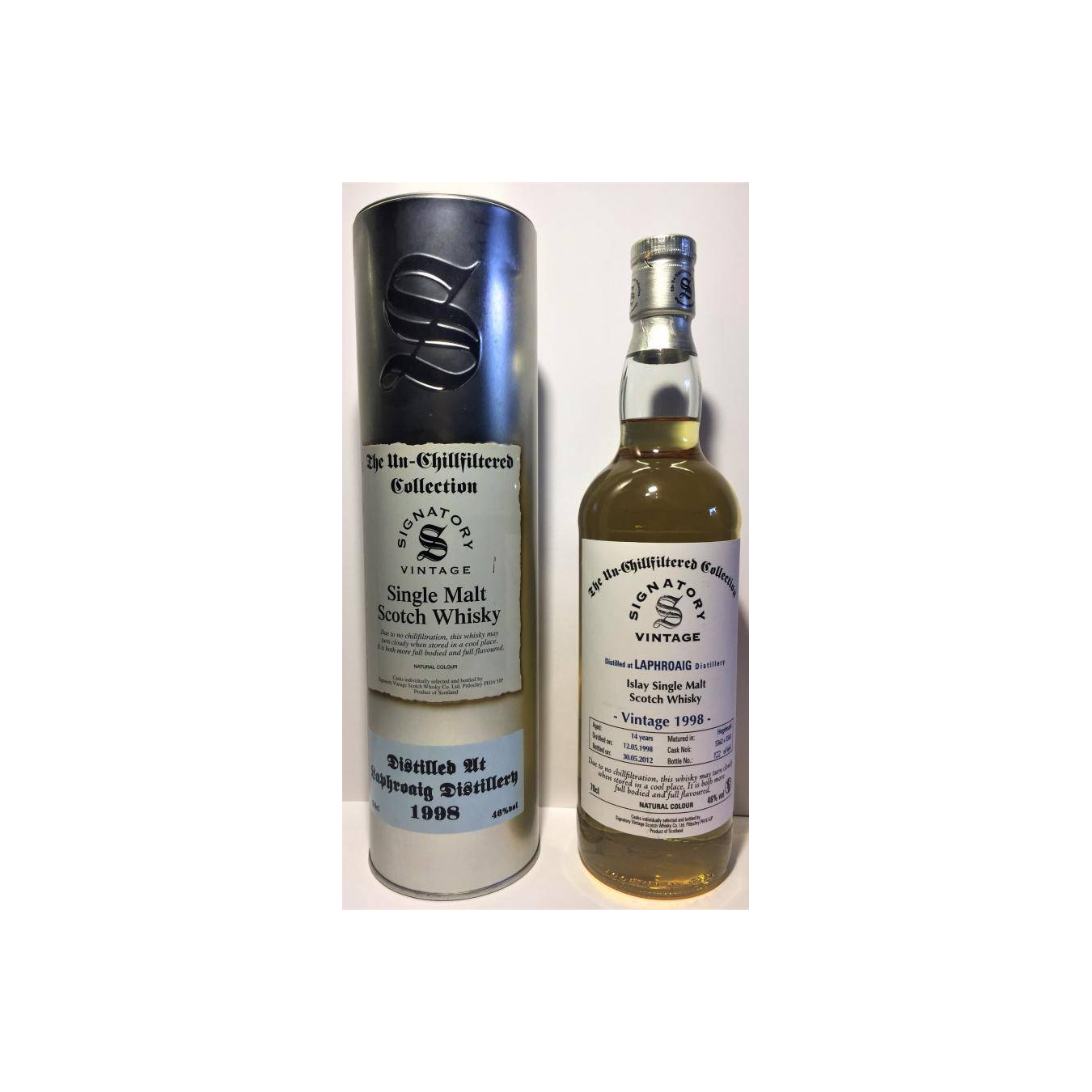 Laphroaig The Un-Chillfiltered Collection 1998 14 Years Single Malt Whisky 2