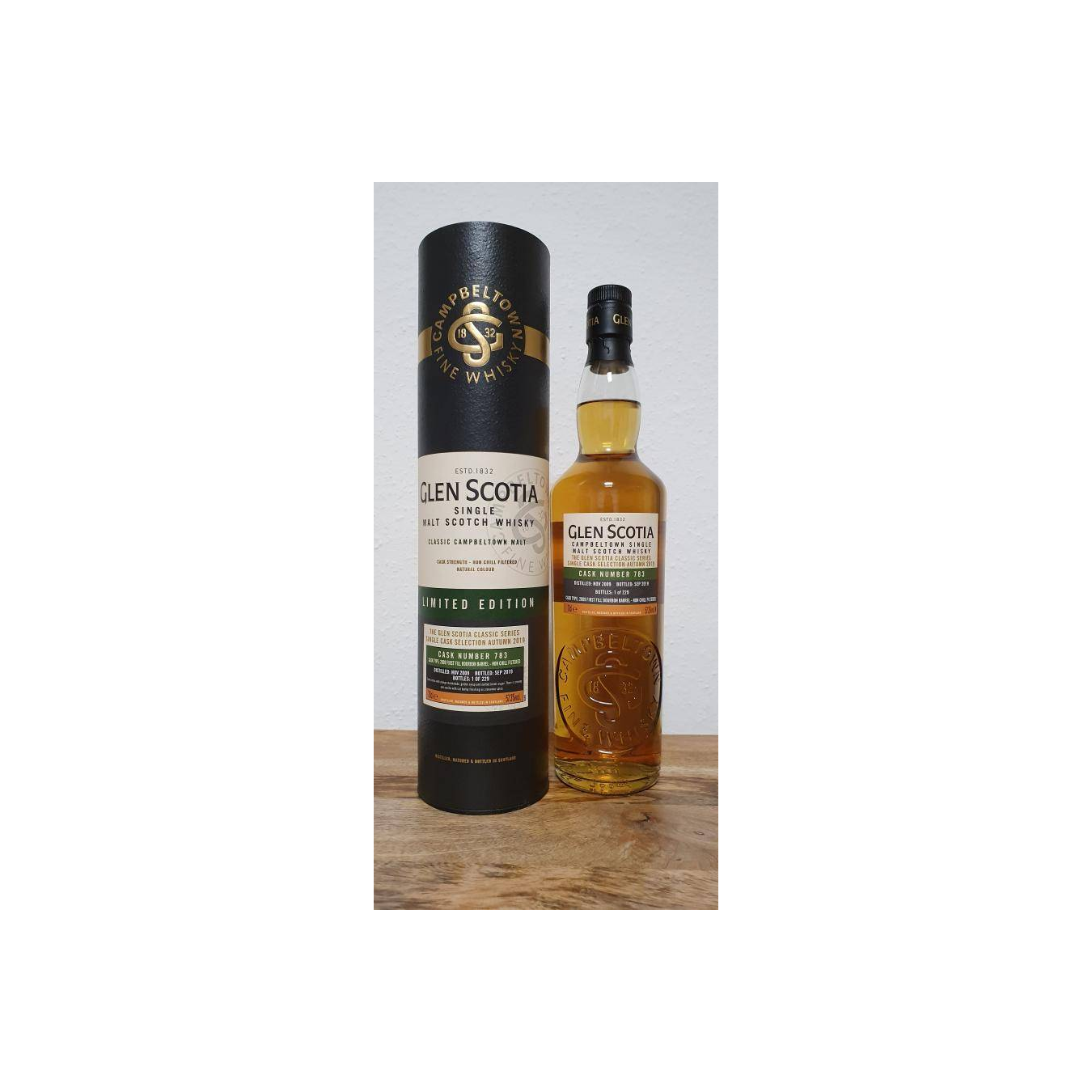 Glen Scotia Single Cask 2009 9 Years Single Malt Whisky 2