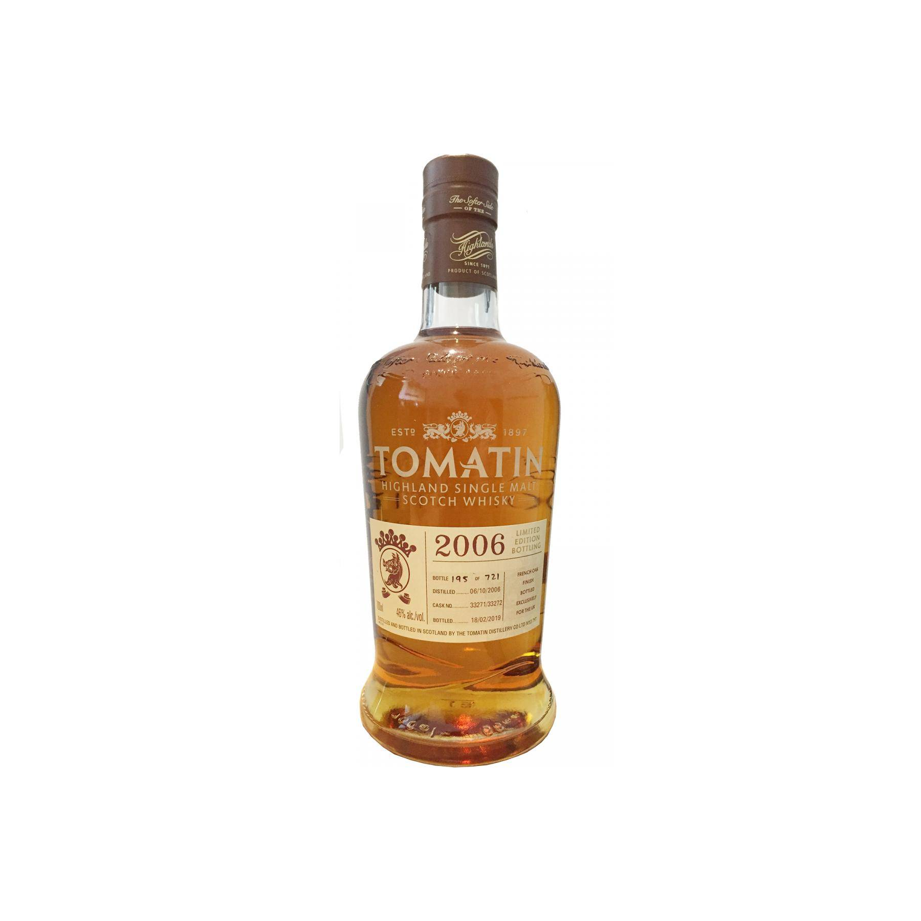 Tomatin 2006 13 Years Single Malt Whisky