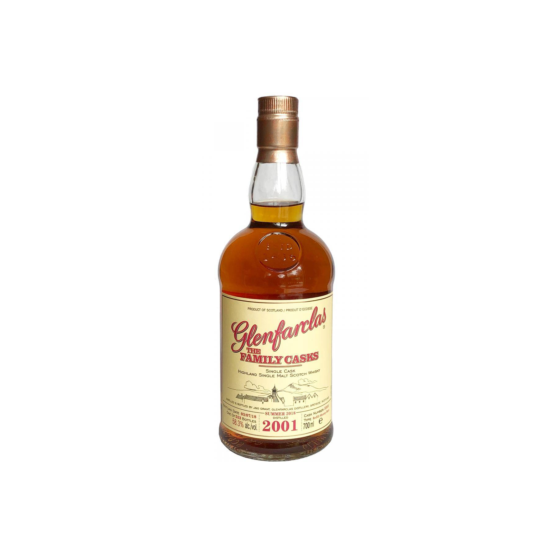 Glenfarclas 2001 17 Years Single Malt Whisky