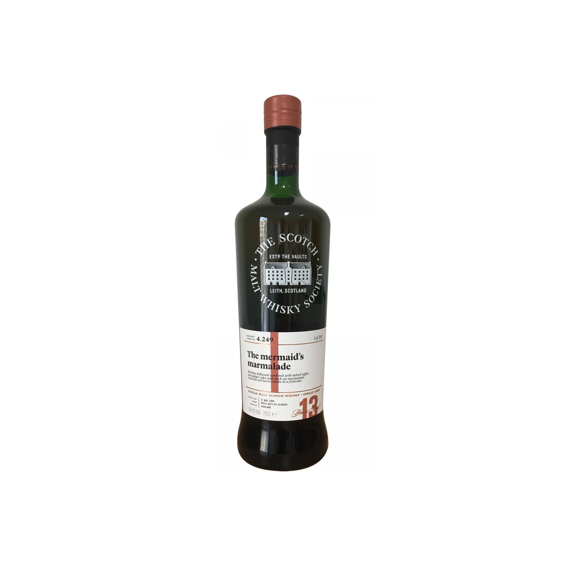 The Scotch Malt Whisky Society 2004 13 Years Single Malt Whisky